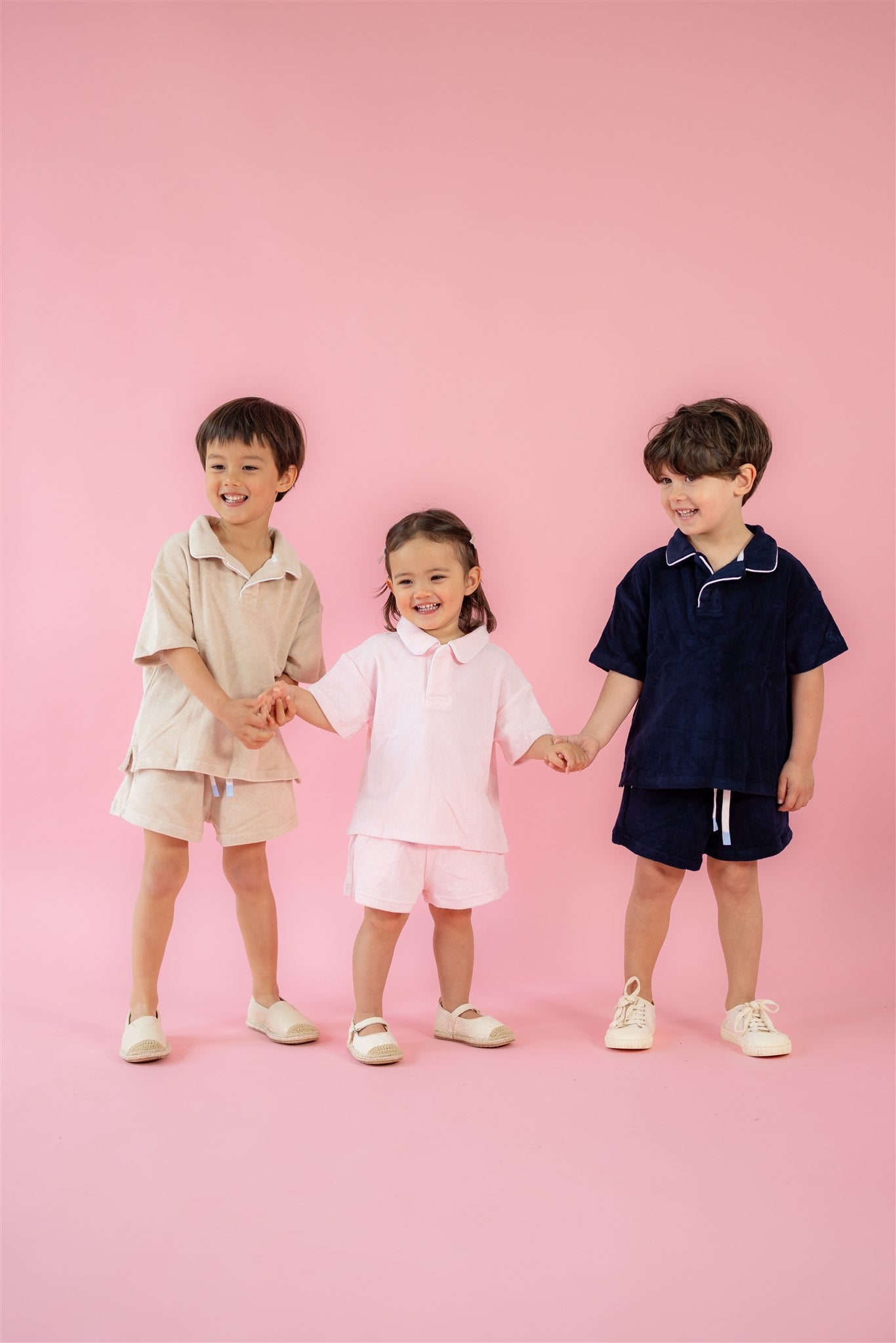 Little Navy French Terry Short