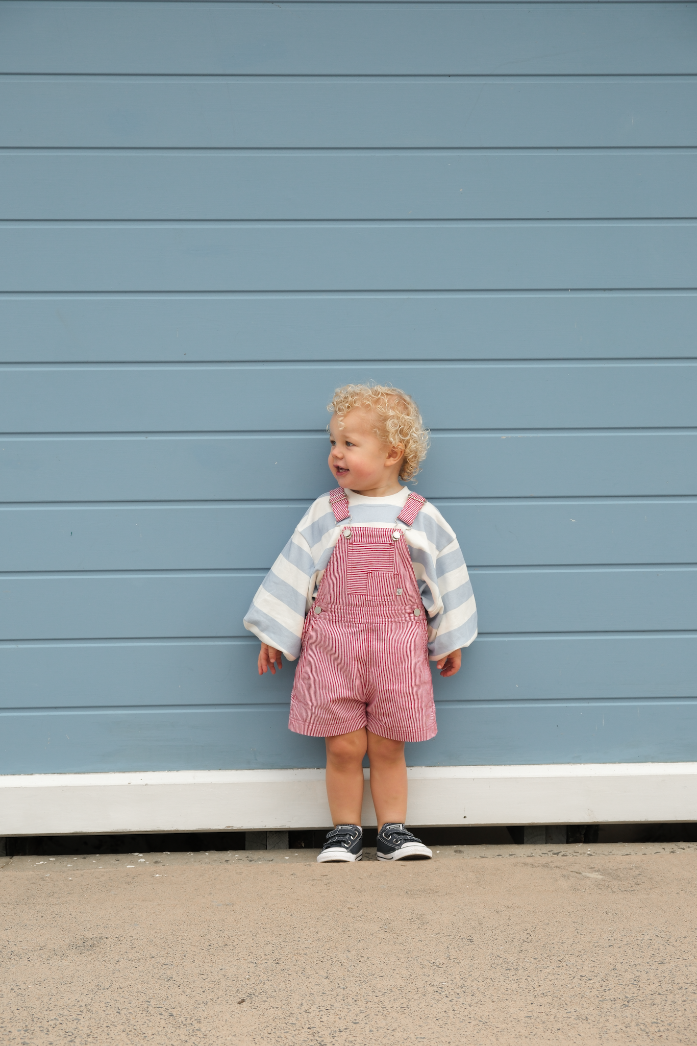 Little Red Sailor Overalls