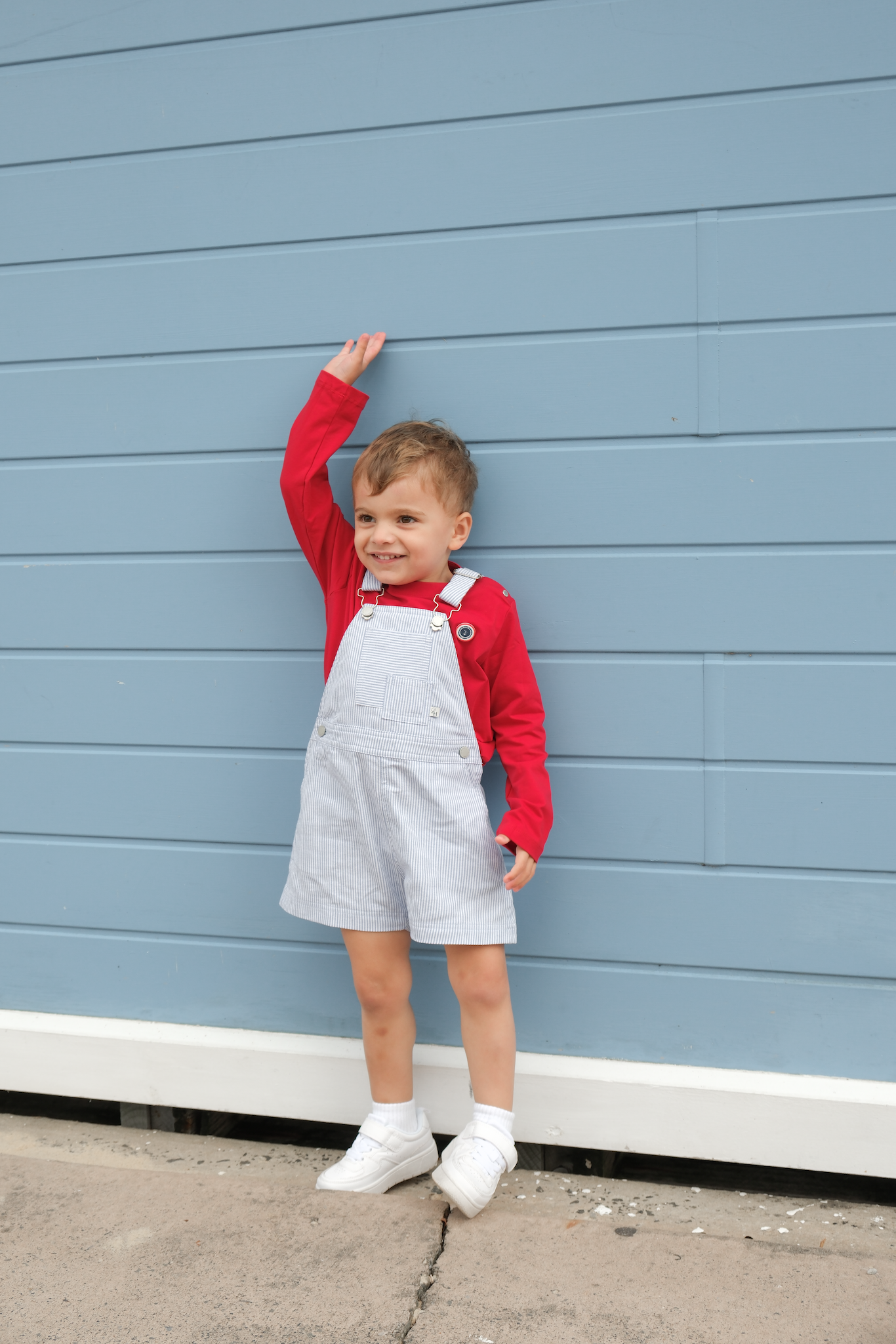Little Blue Sailor Overalls