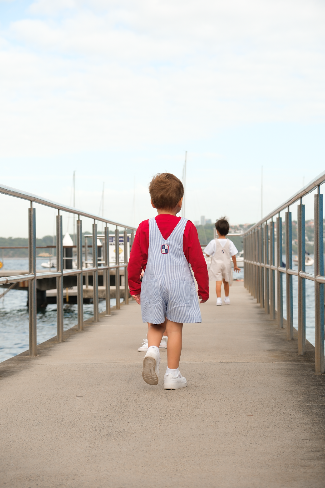 Little Blue Sailor Overalls