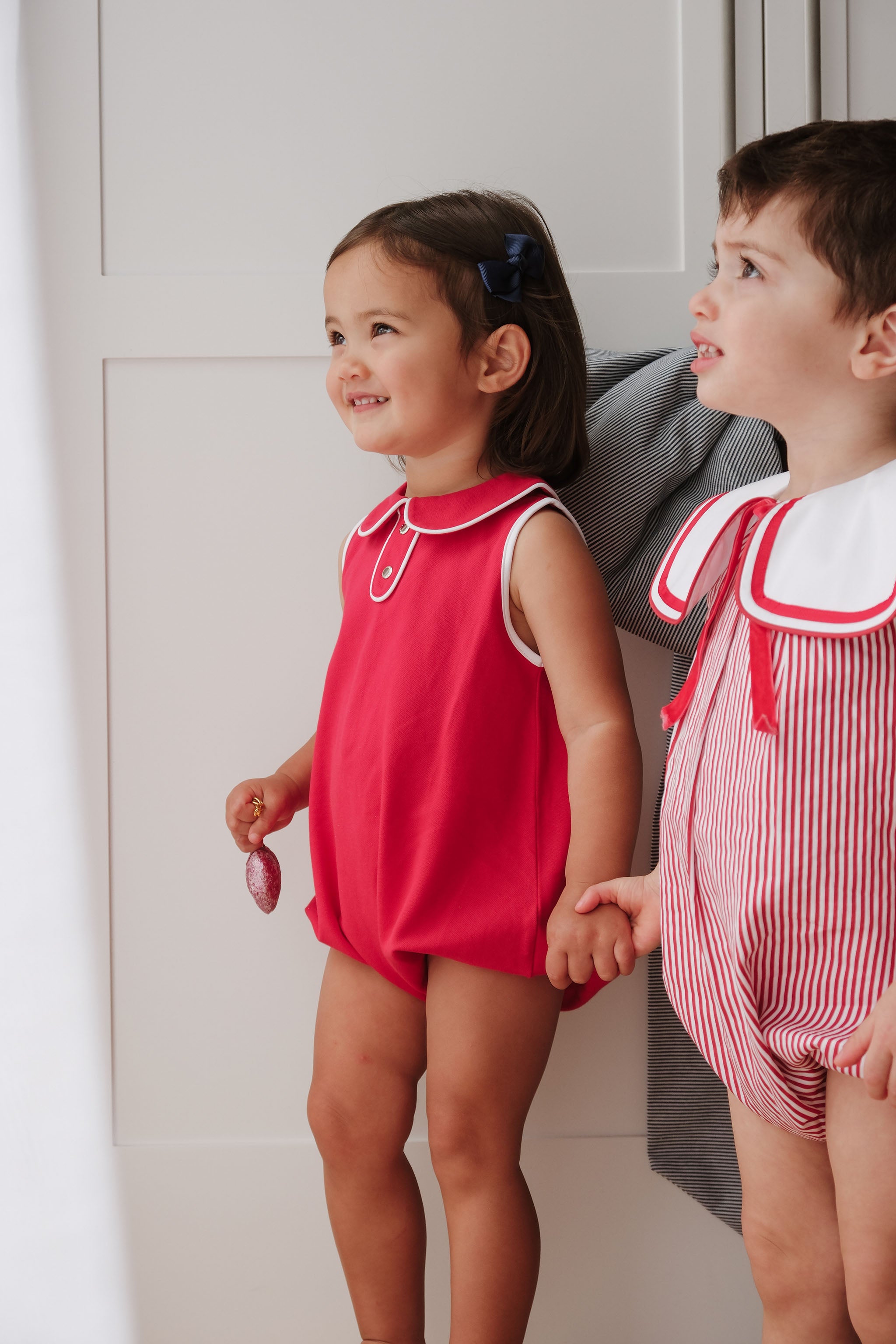 LITTLE RED BUBBLE ROMPER