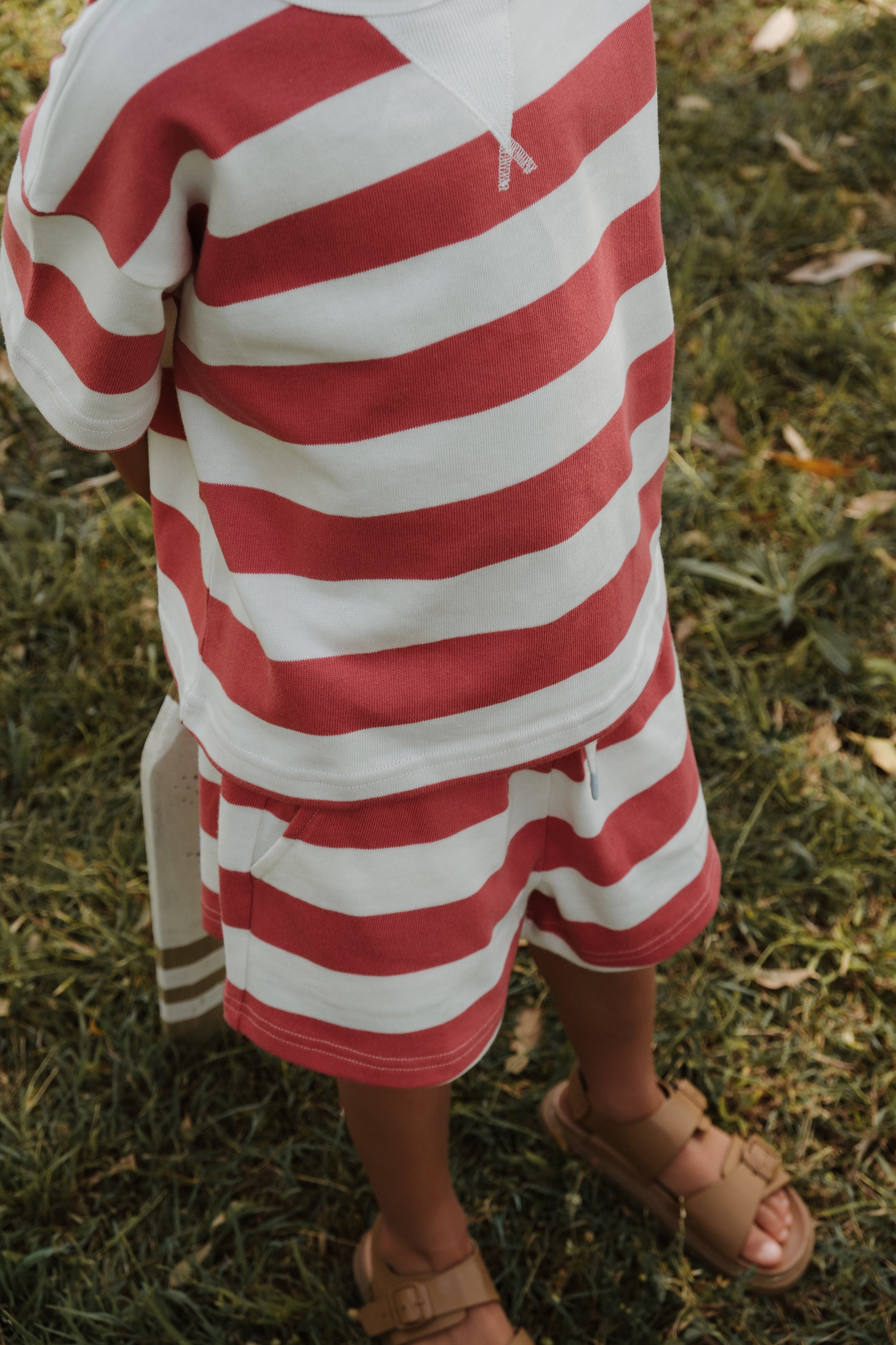 LITTLE RED BOXY SHORT