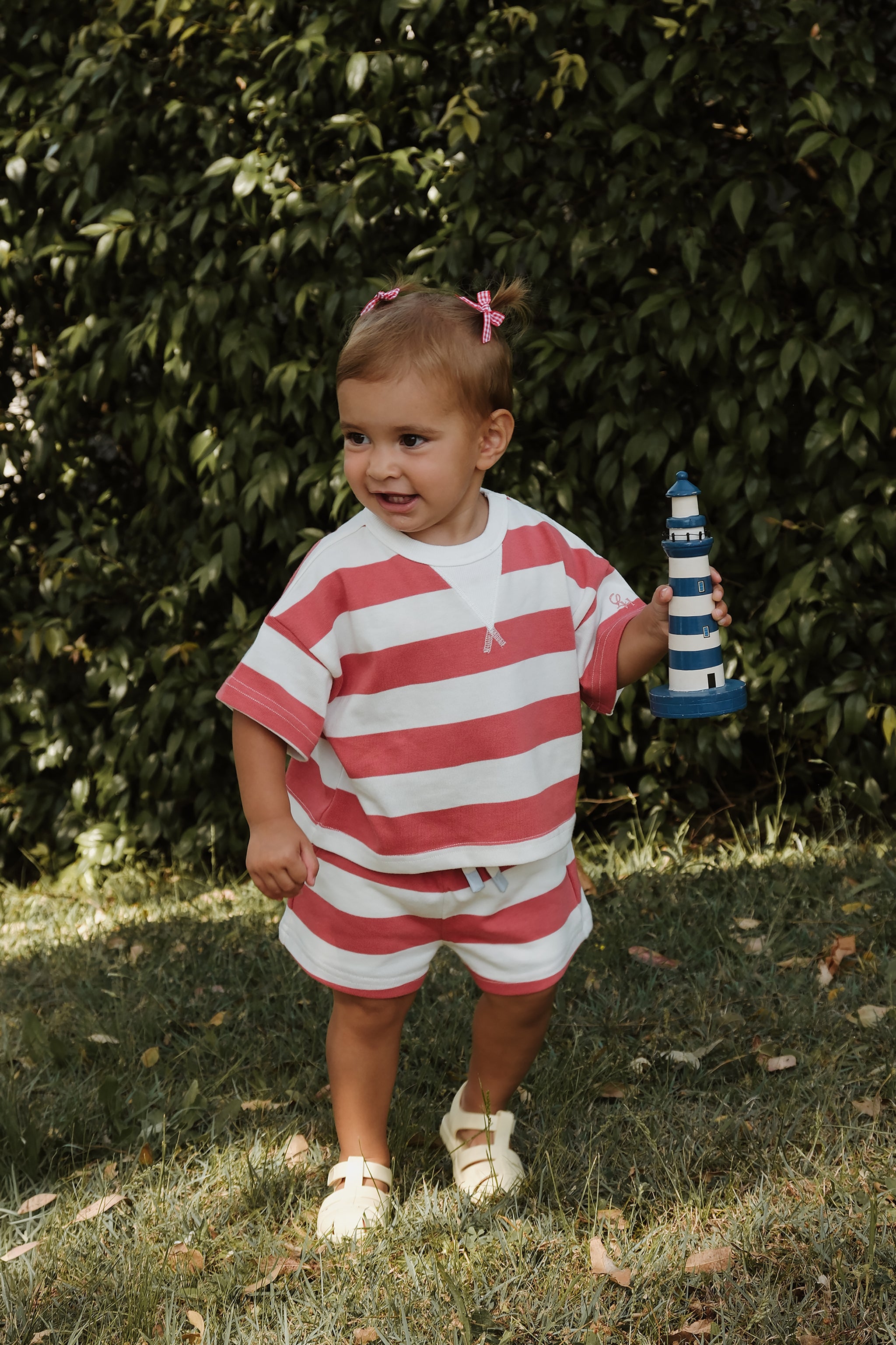 LITTLE RED BOXY SHORT