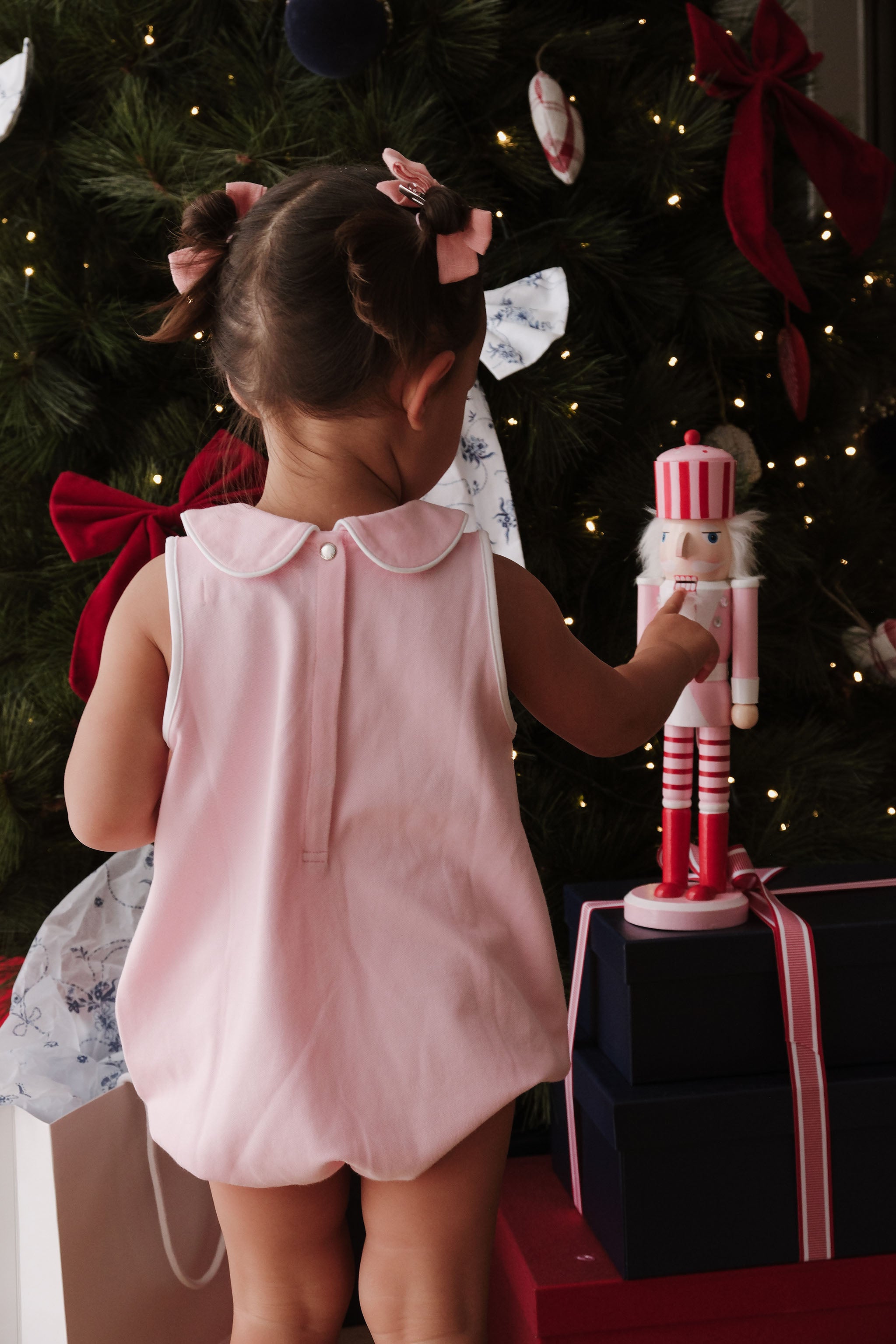 LITTLE PINK BUBBLE ROMPER