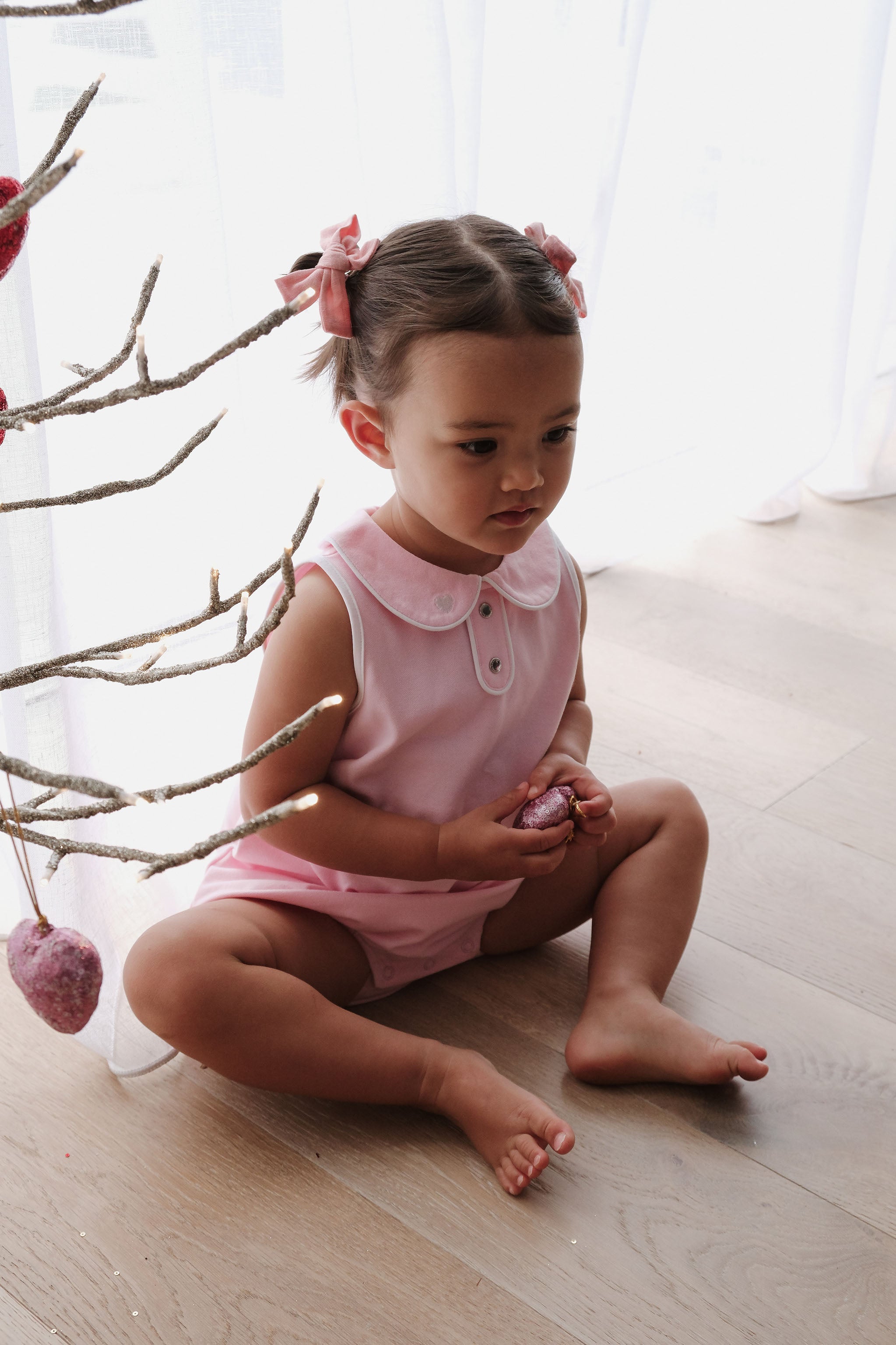 LITTLE PINK BUBBLE ROMPER