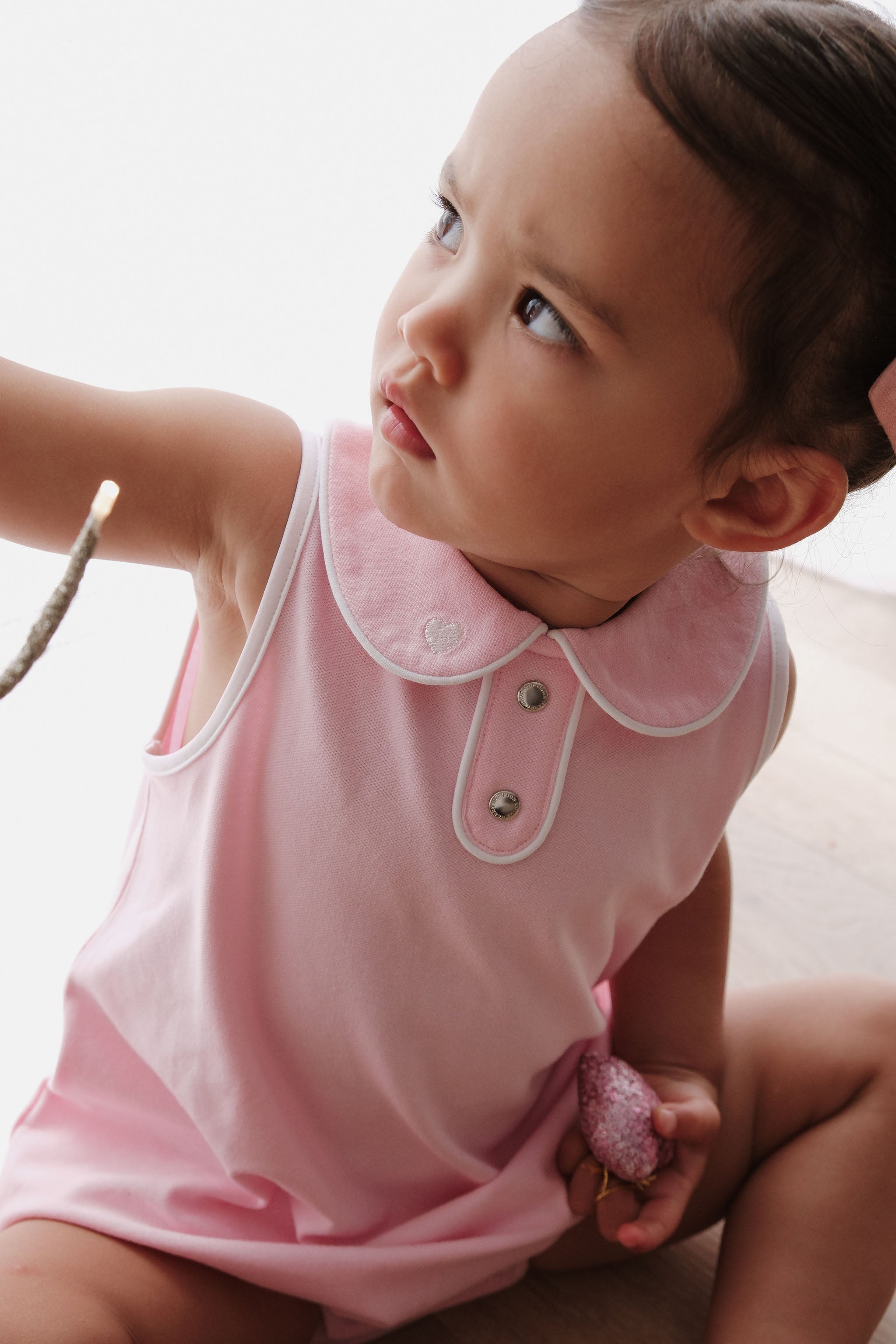 LITTLE PINK BUBBLE ROMPER