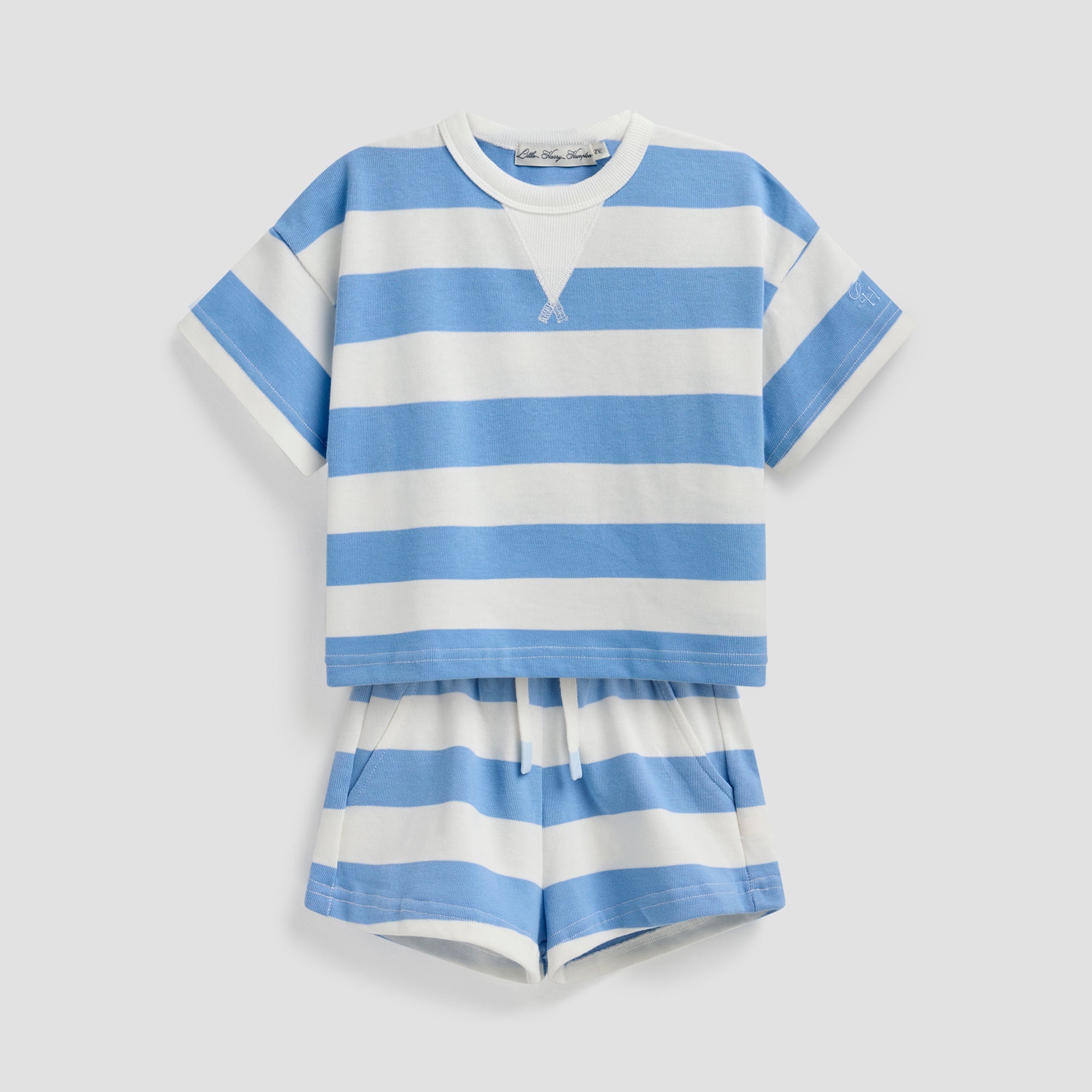 LITTLE BLUE BOXY SHORT