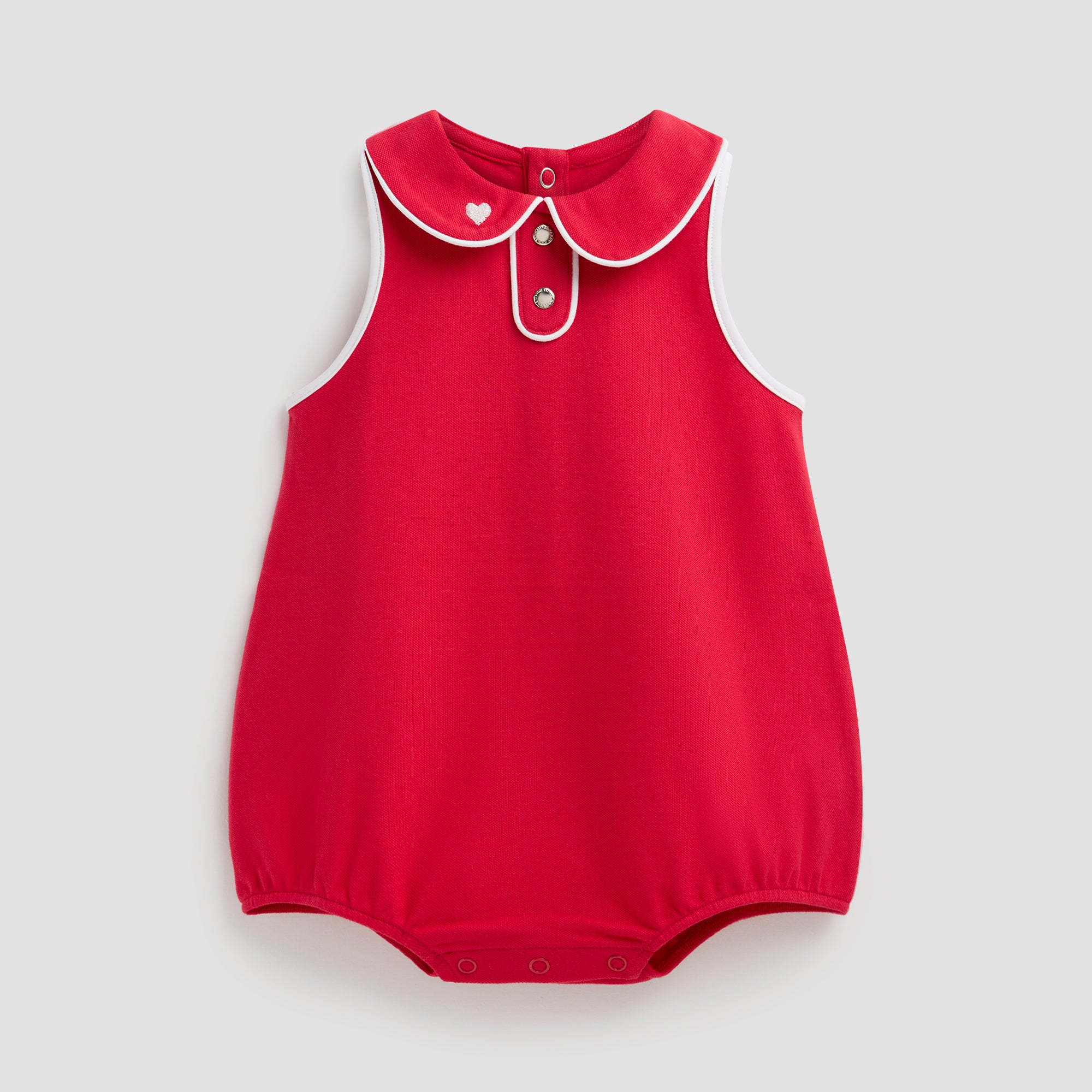 LITTLE RED BUBBLE ROMPER