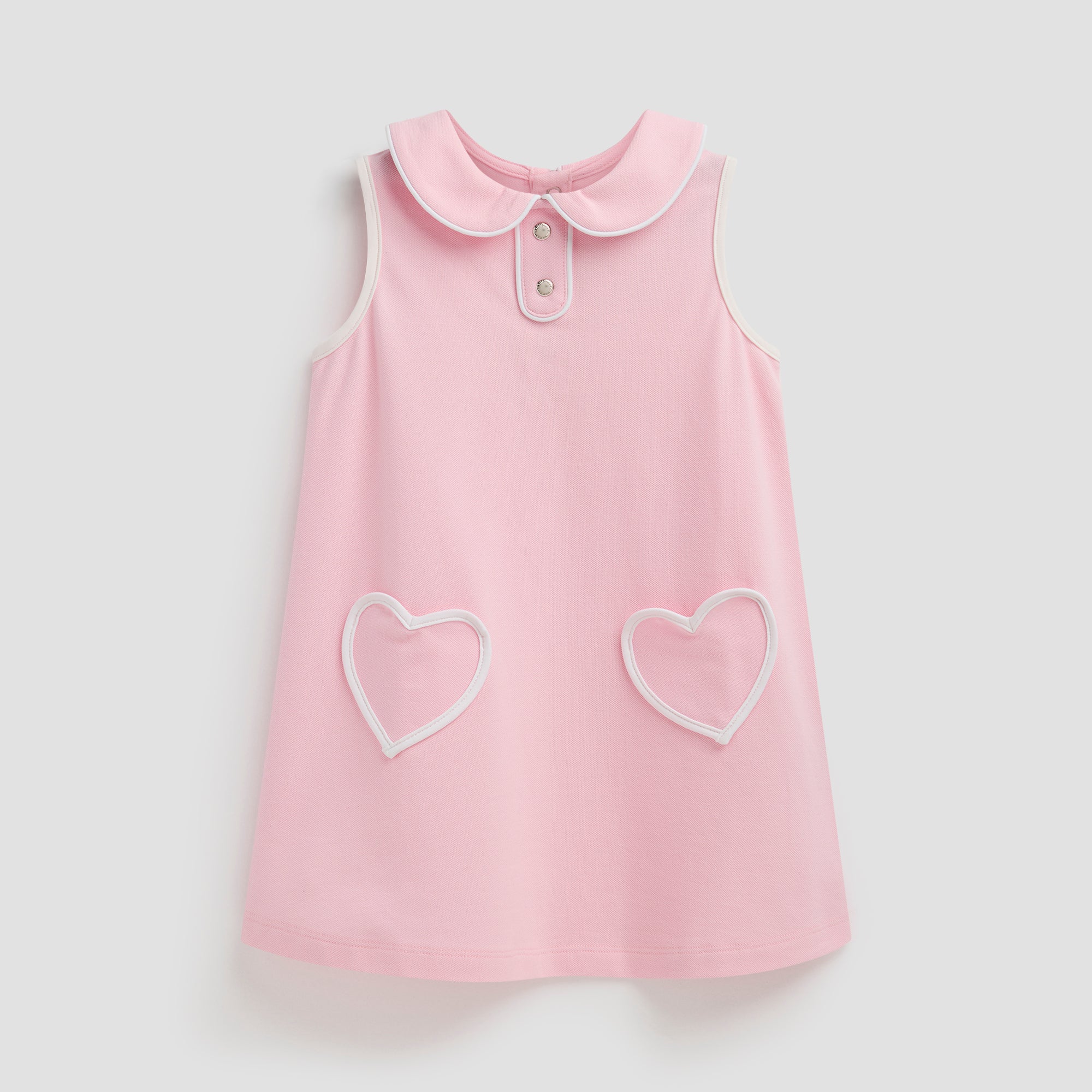 LITTLE PINK HEART SHIFT DRESS