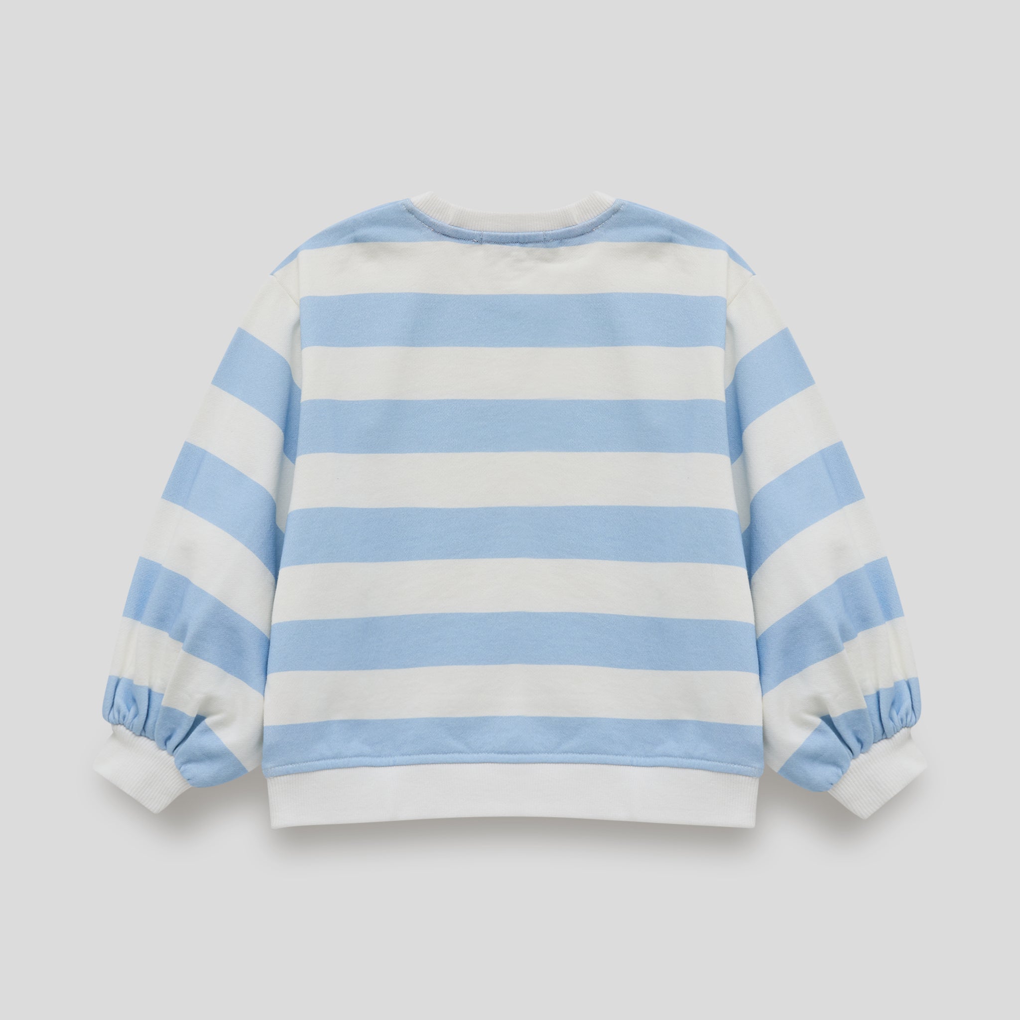 LITTLE BLUE CREWNECK SWEAT TOP