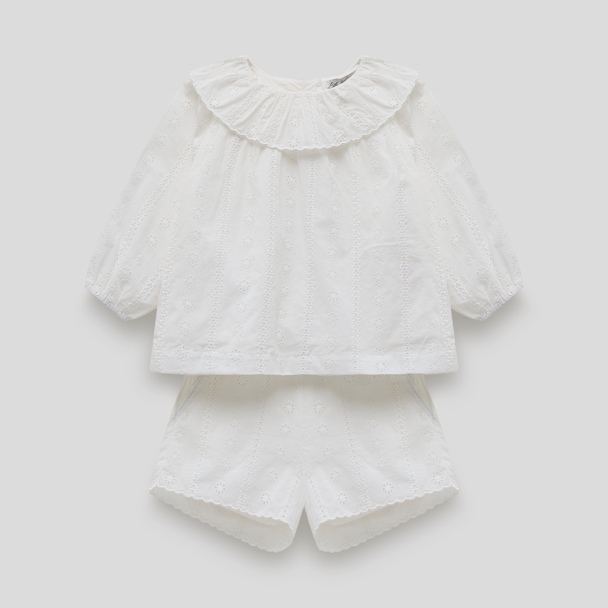 Little Flounced Collar Blouse