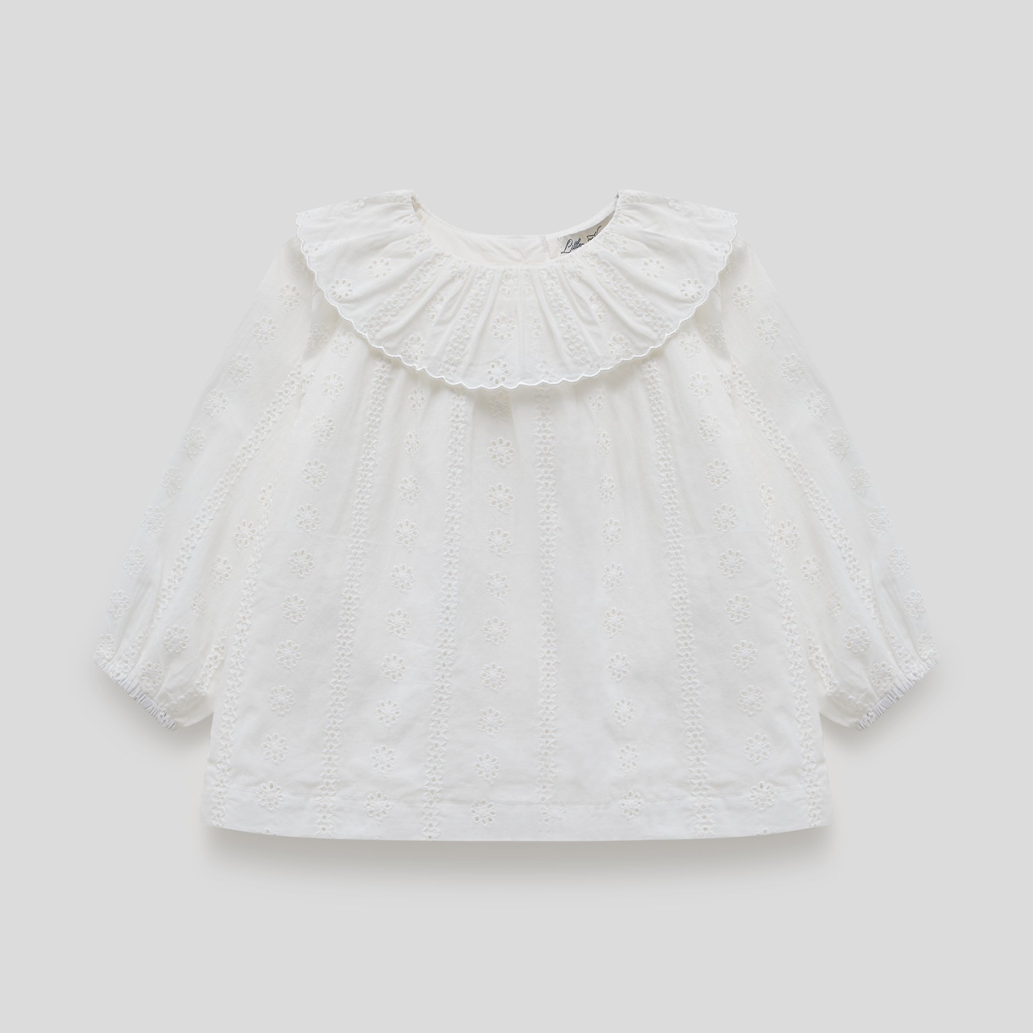 Little Flounced Collar Blouse