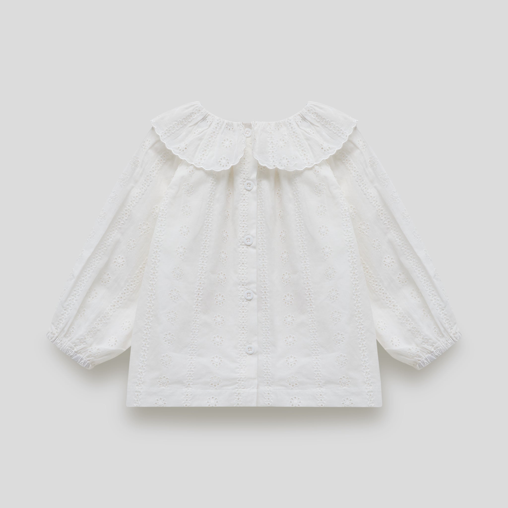 Little Flounced Collar Blouse
