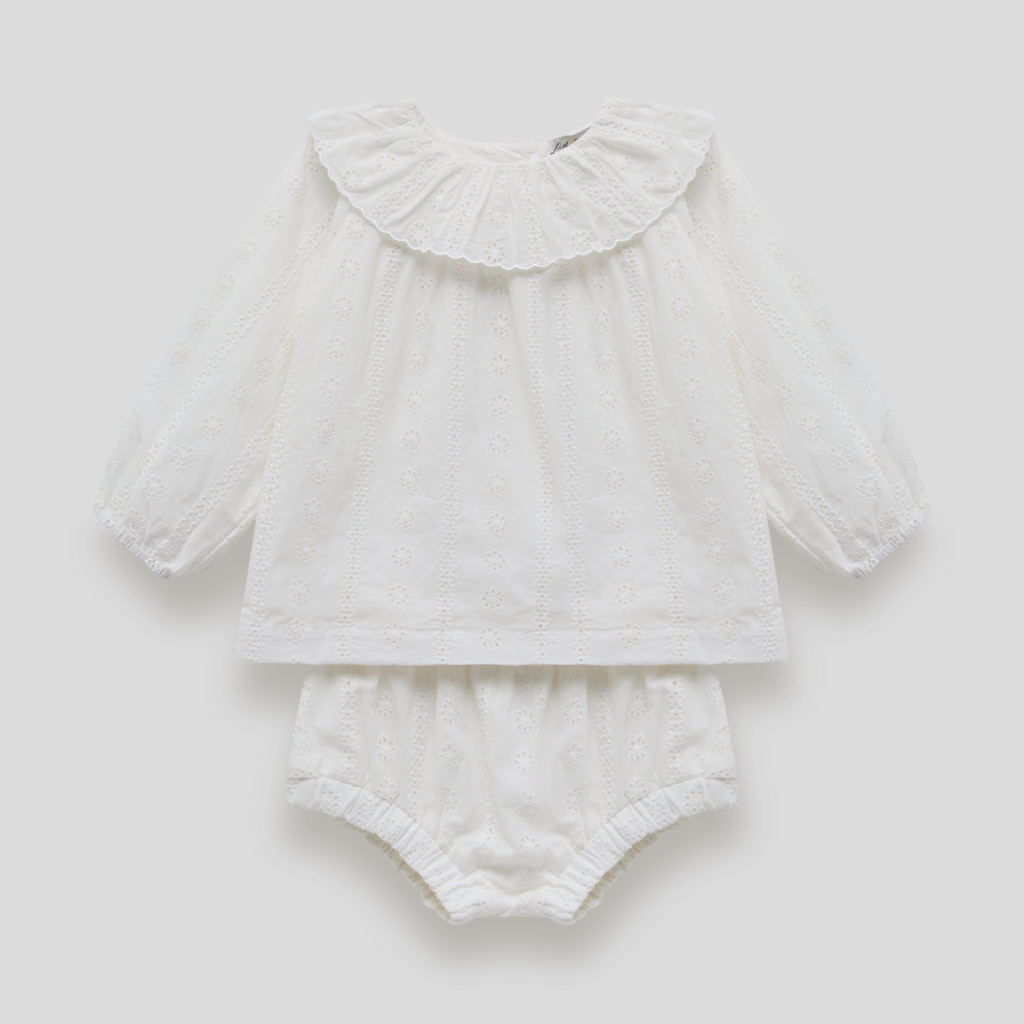 Little Flounced Collar Blouse