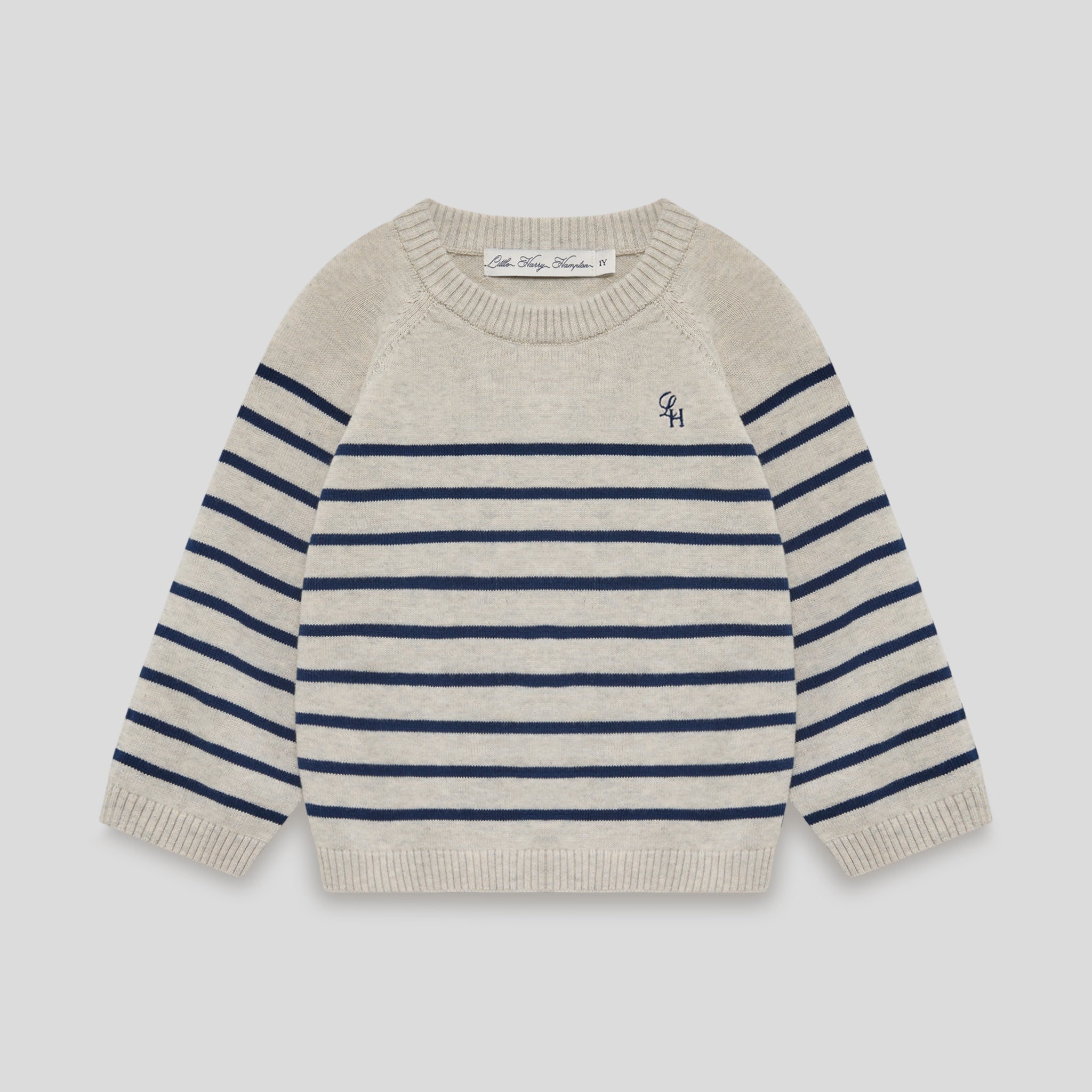 Little Oatmeal Summer Knit Jumper