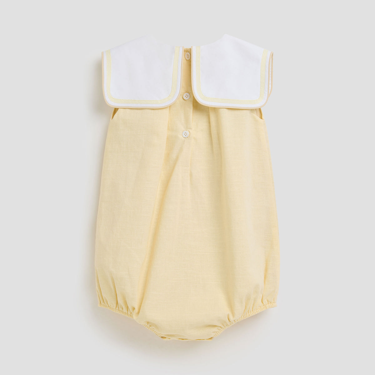 LITTLE YELLOW SAILOR ROMPER
