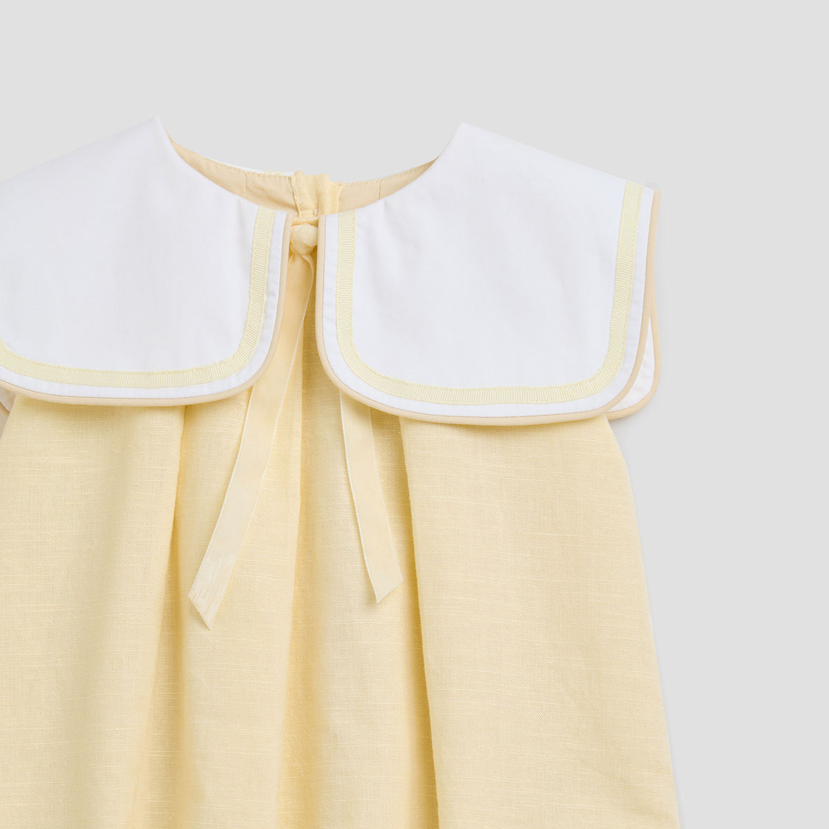 LITTLE YELLOW SAILOR ROMPER