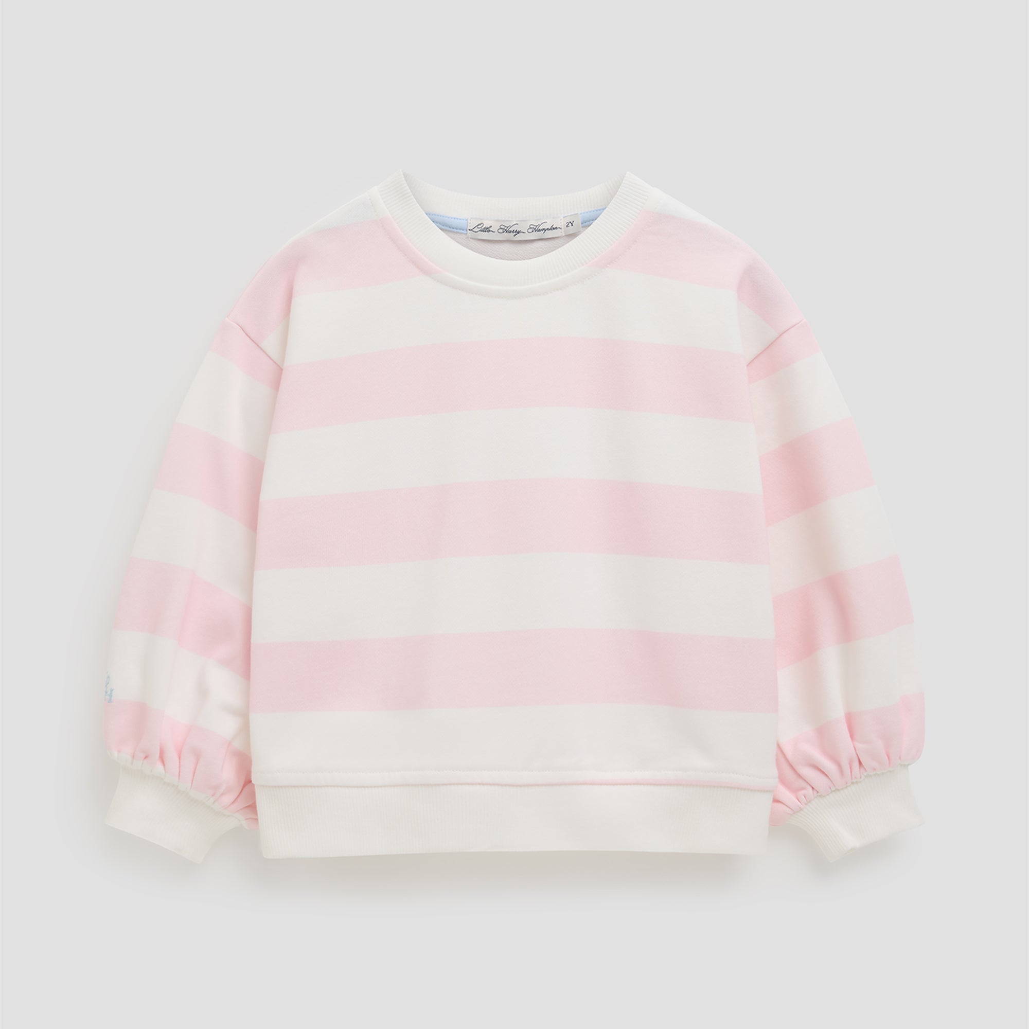 Little Pink Crewneck Sweat Top