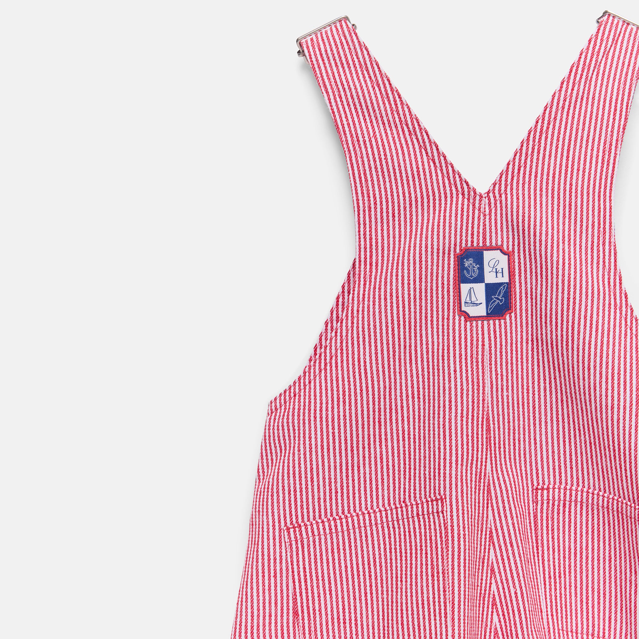 Little Red Sailor Overalls