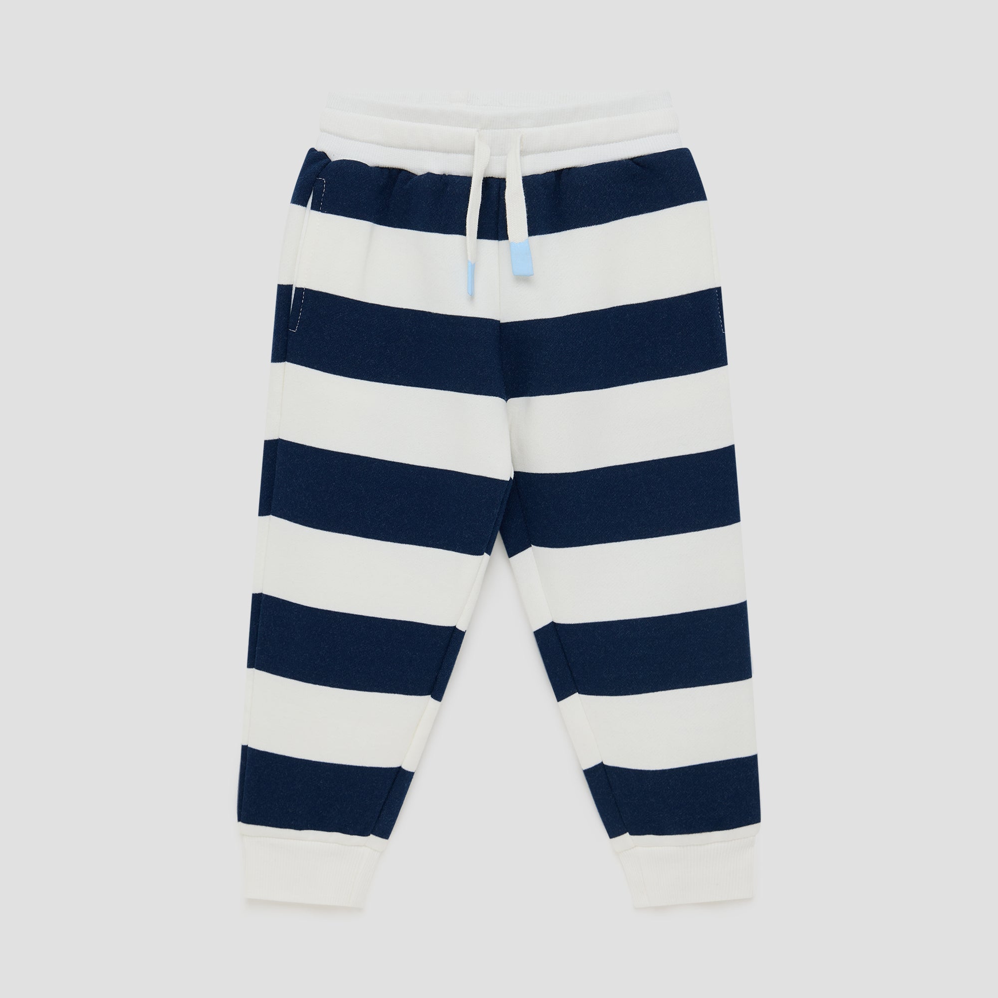 Little Navy Stripe Sweat Pant
