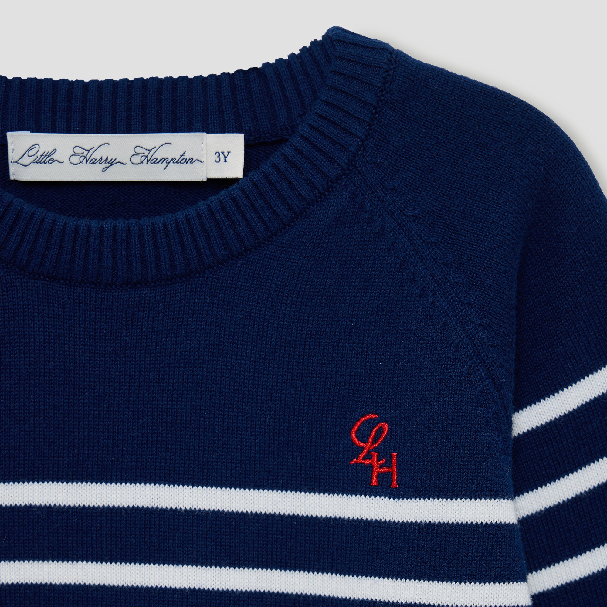 Little Navy Summer Knit Jumper