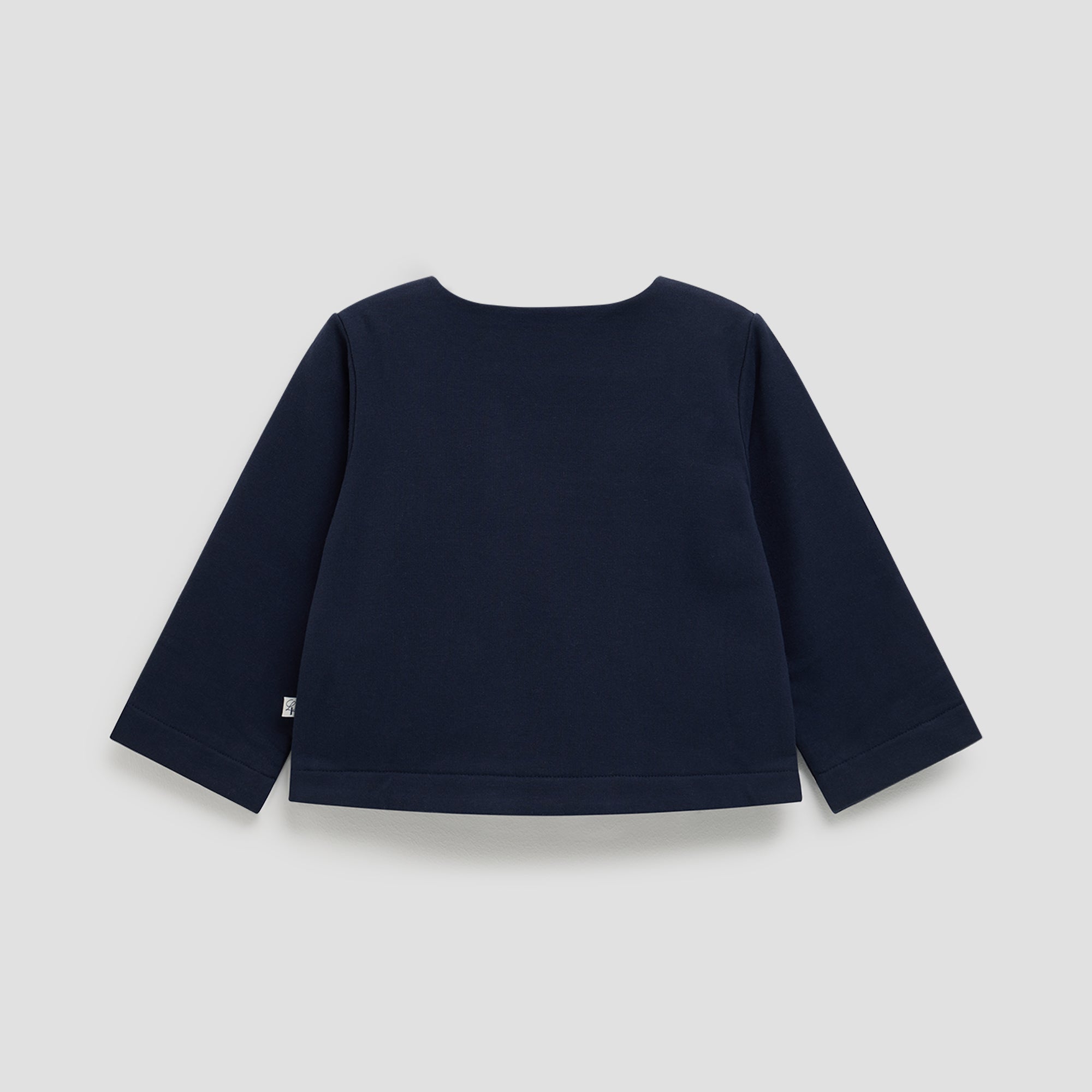 LITTLE NAVY FLEECE JACKET