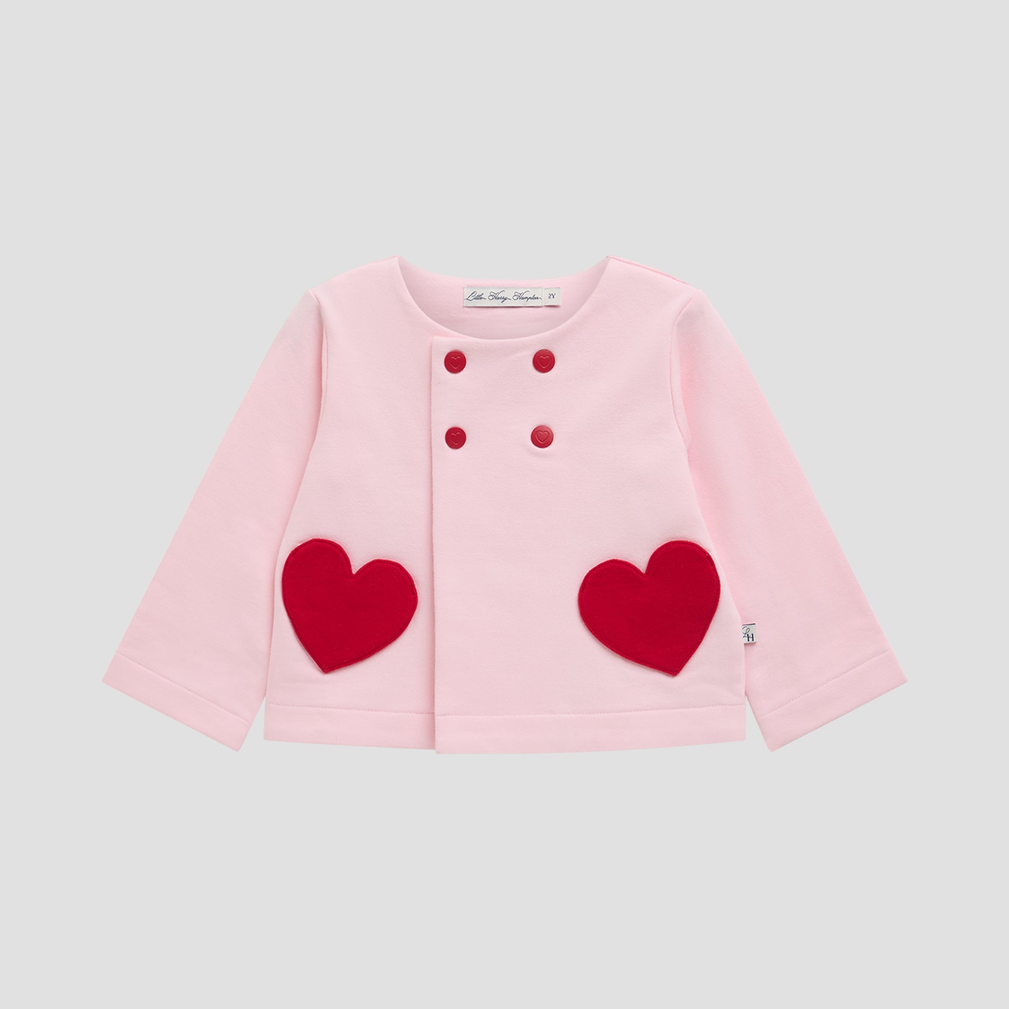 Little pink heart Cardi