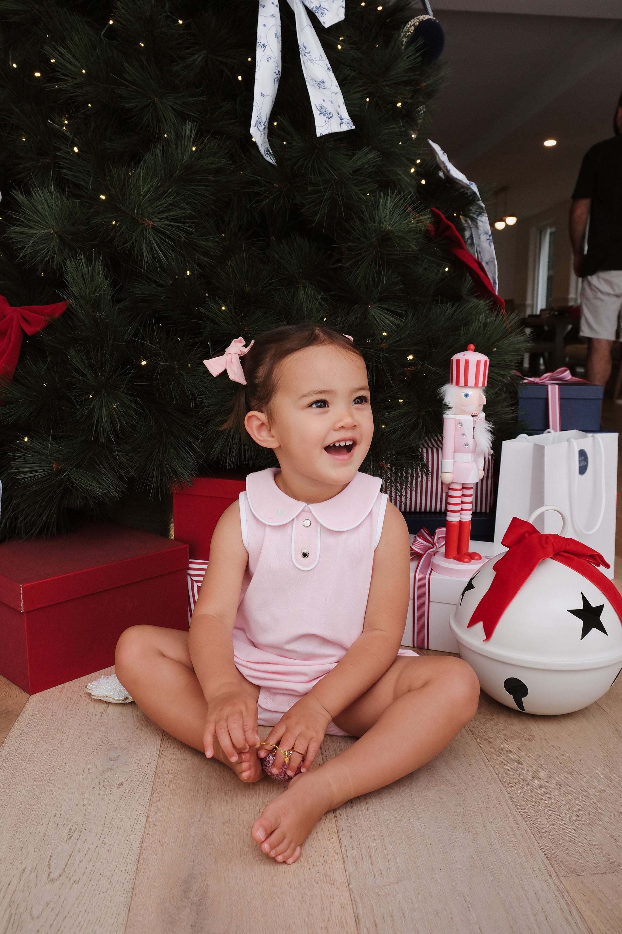 LITTLE PINK BUBBLE ROMPER