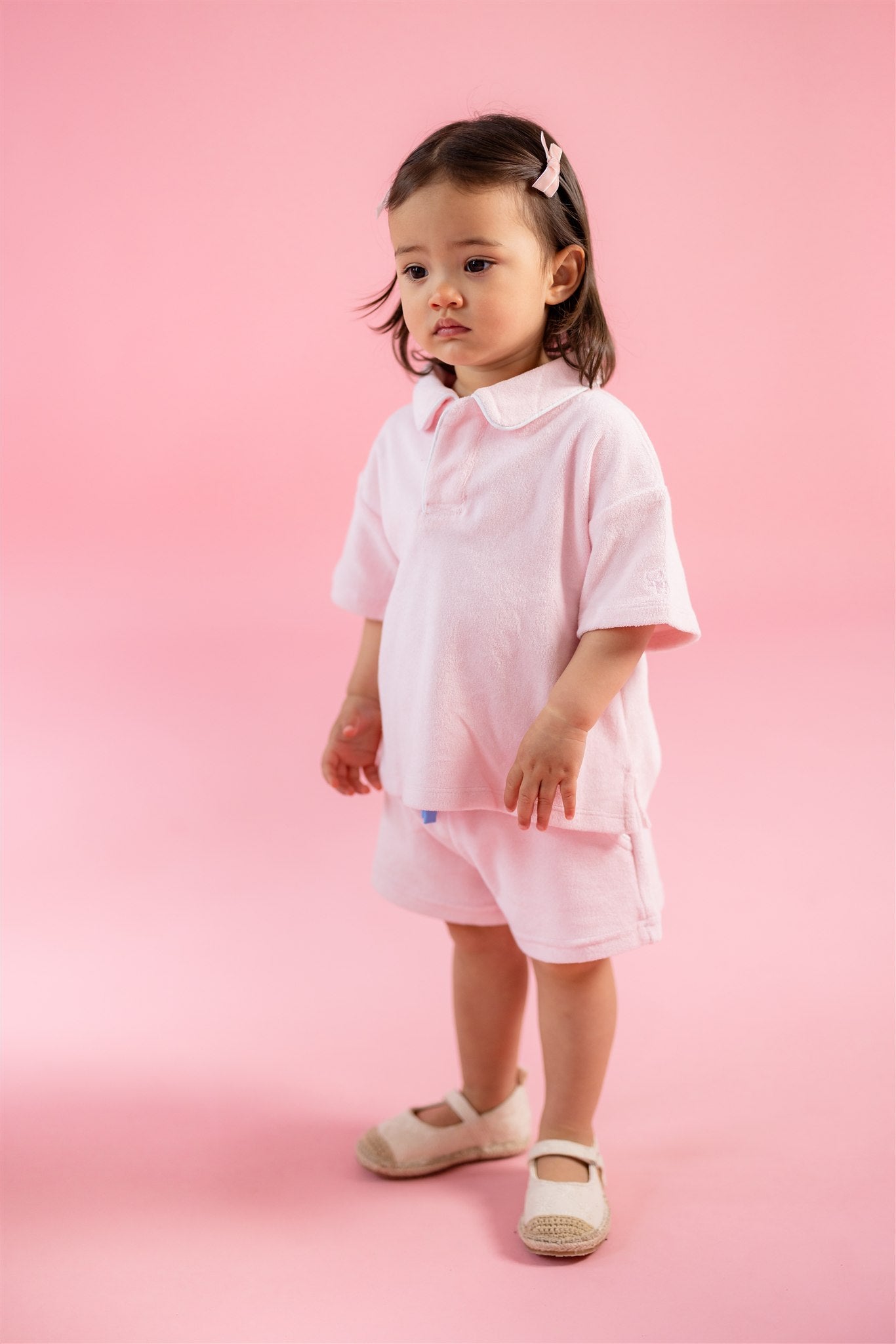 Little Pink French Terry Short