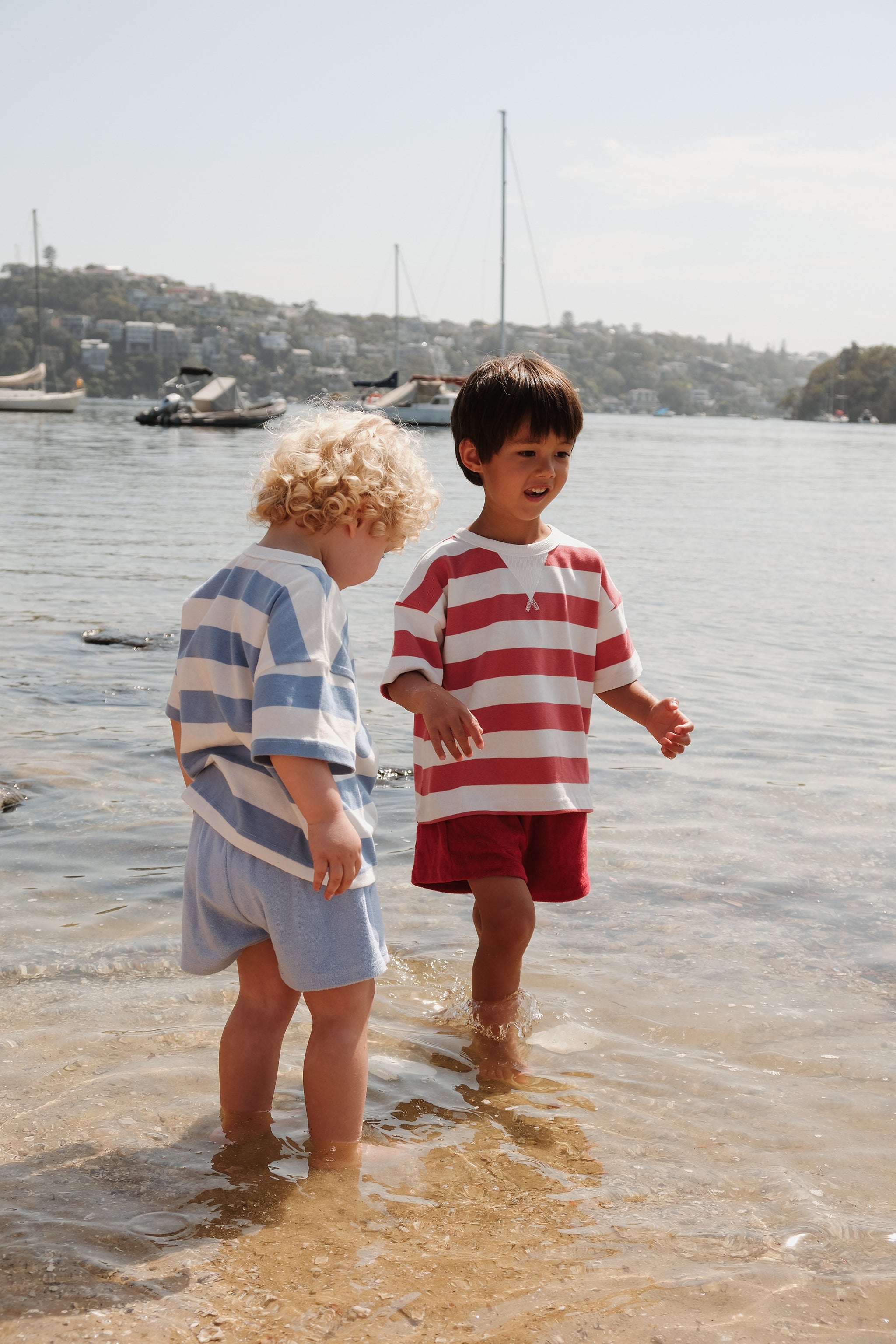 LITTLE BLUE BOXY TEE