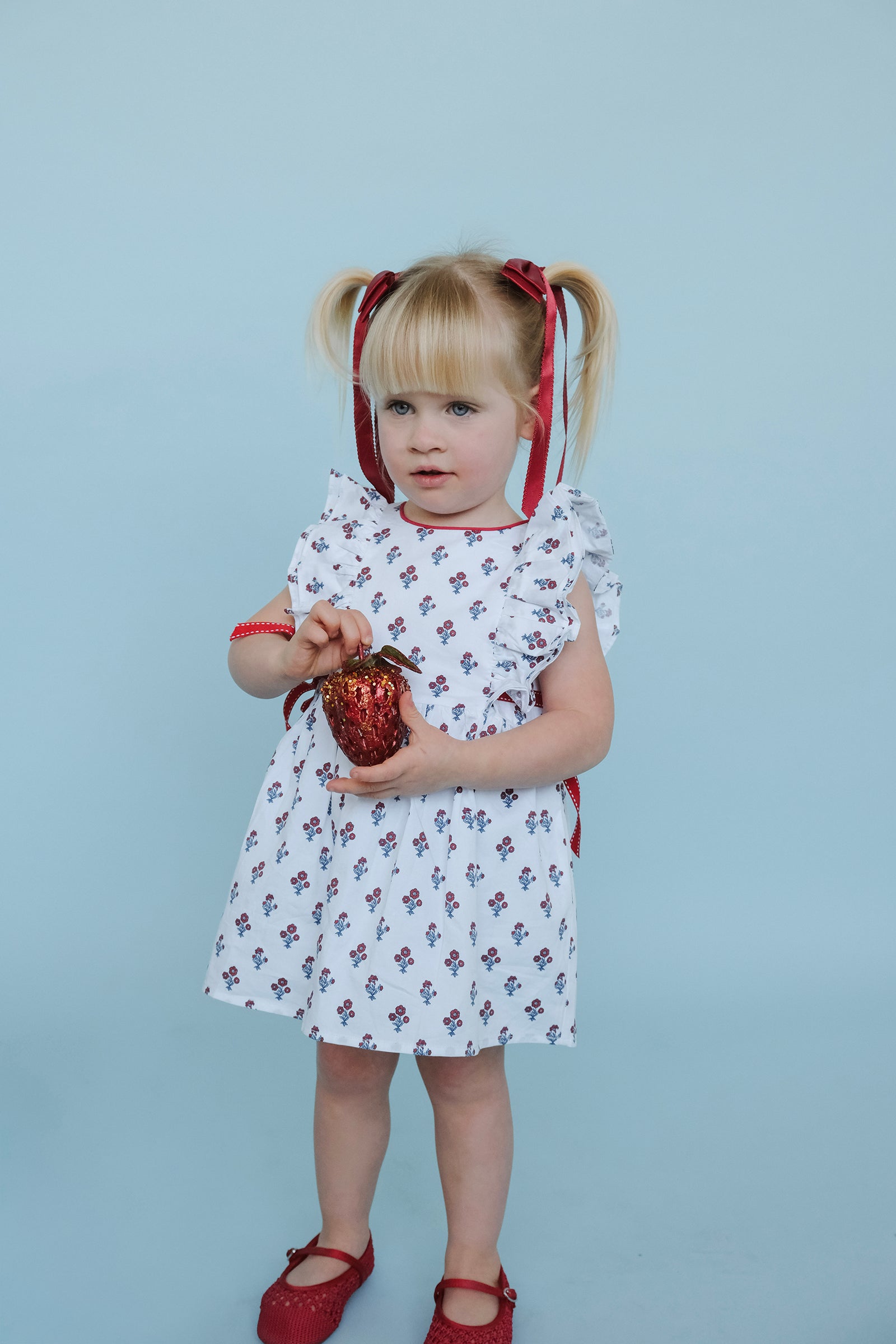 LITTLE WHITE FRILL ROMPER DRESS