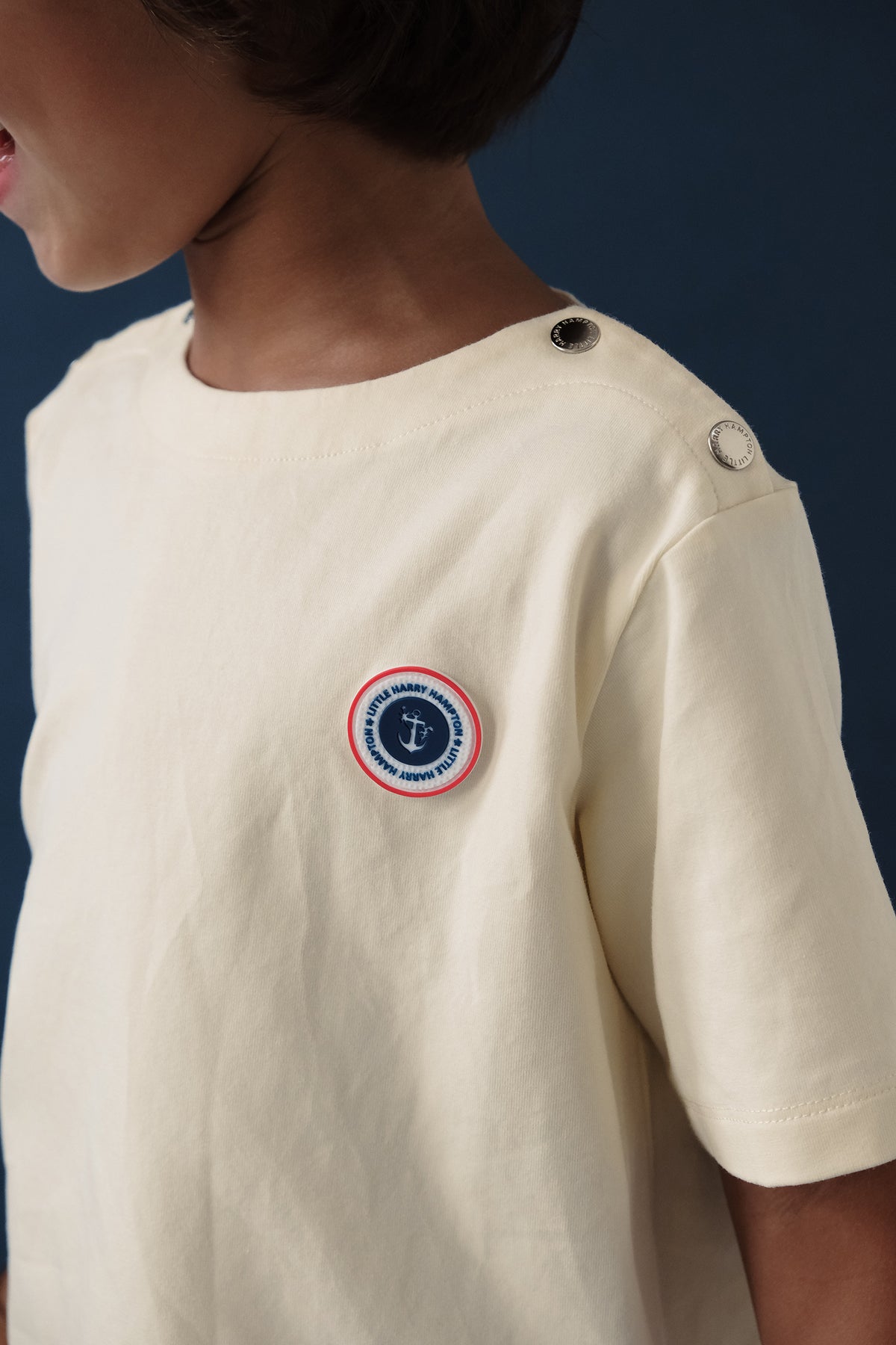 LITTLE YELLOW BOAT NECK S/S TEE