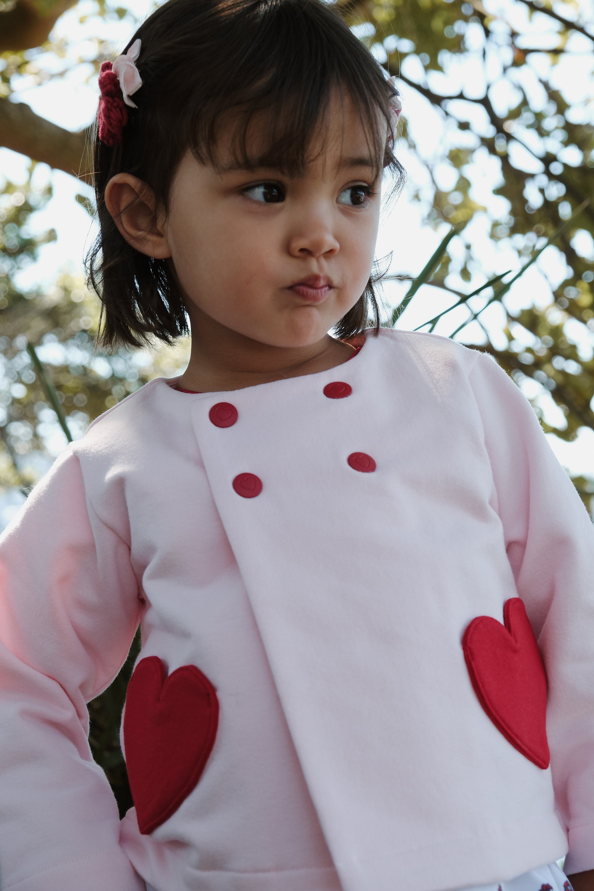 LITTLE PINK FLEECE JACKET