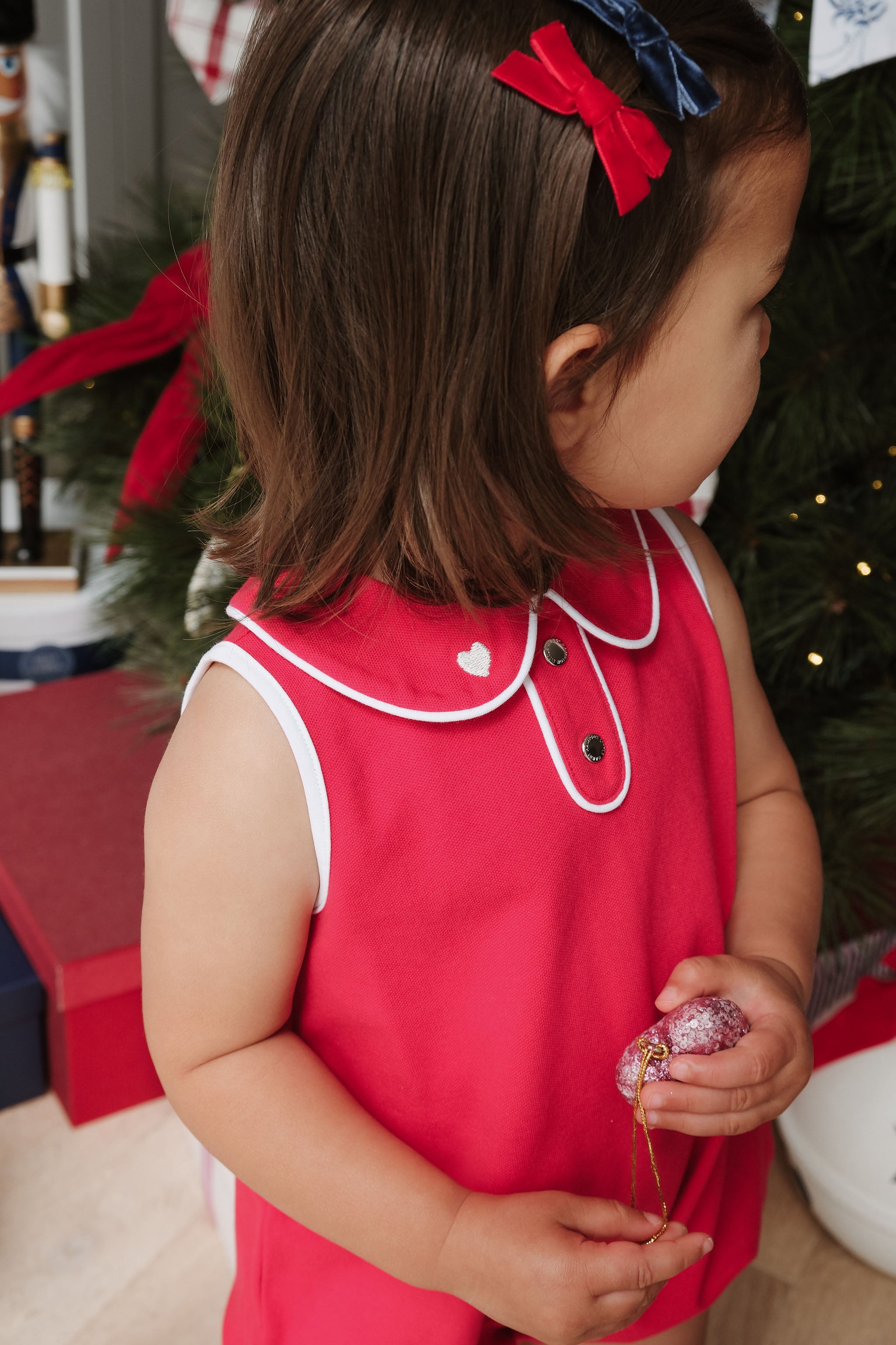LITTLE RED BUBBLE ROMPER