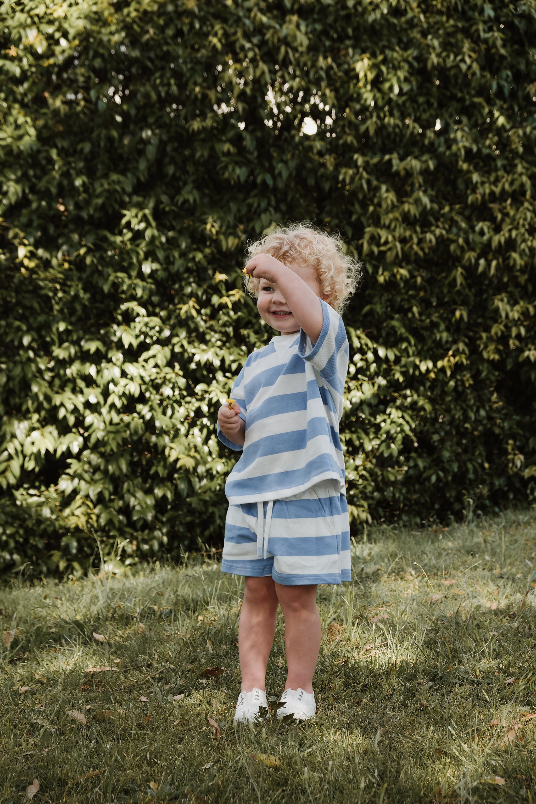 LITTLE BLUE BOXY SHORT