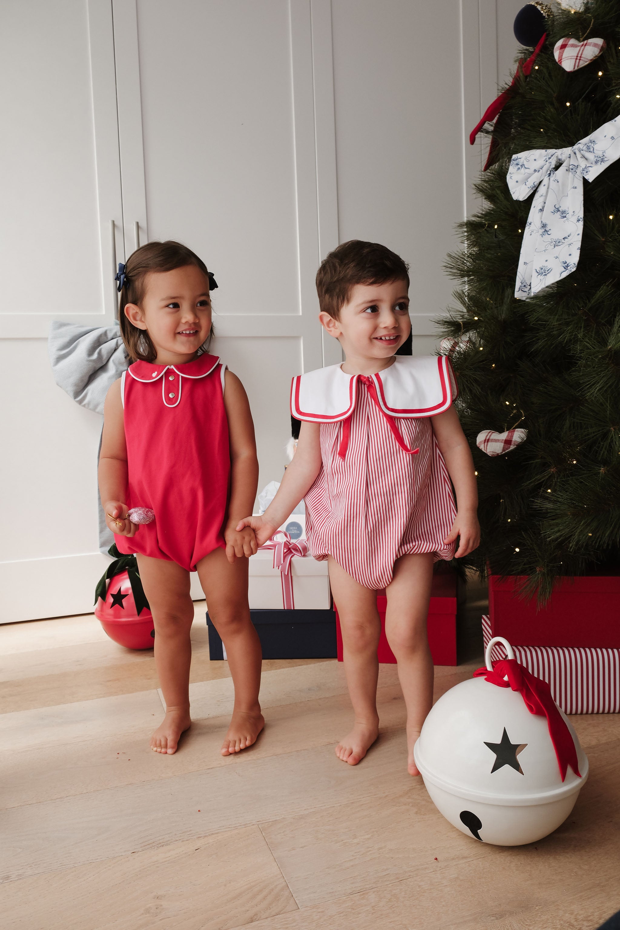 LITTLE RED BUBBLE ROMPER