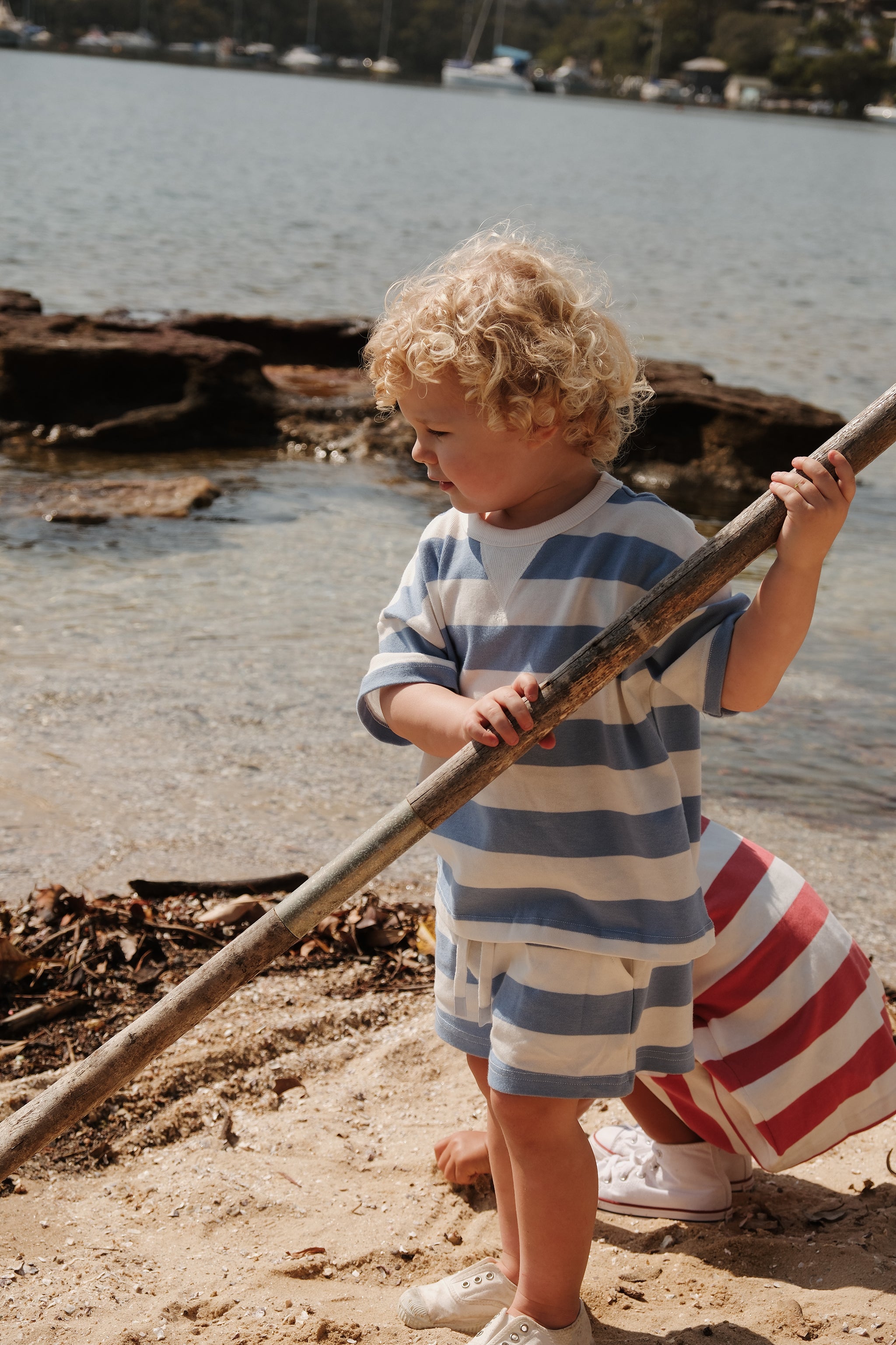 LITTLE BLUE BOXY SHORT