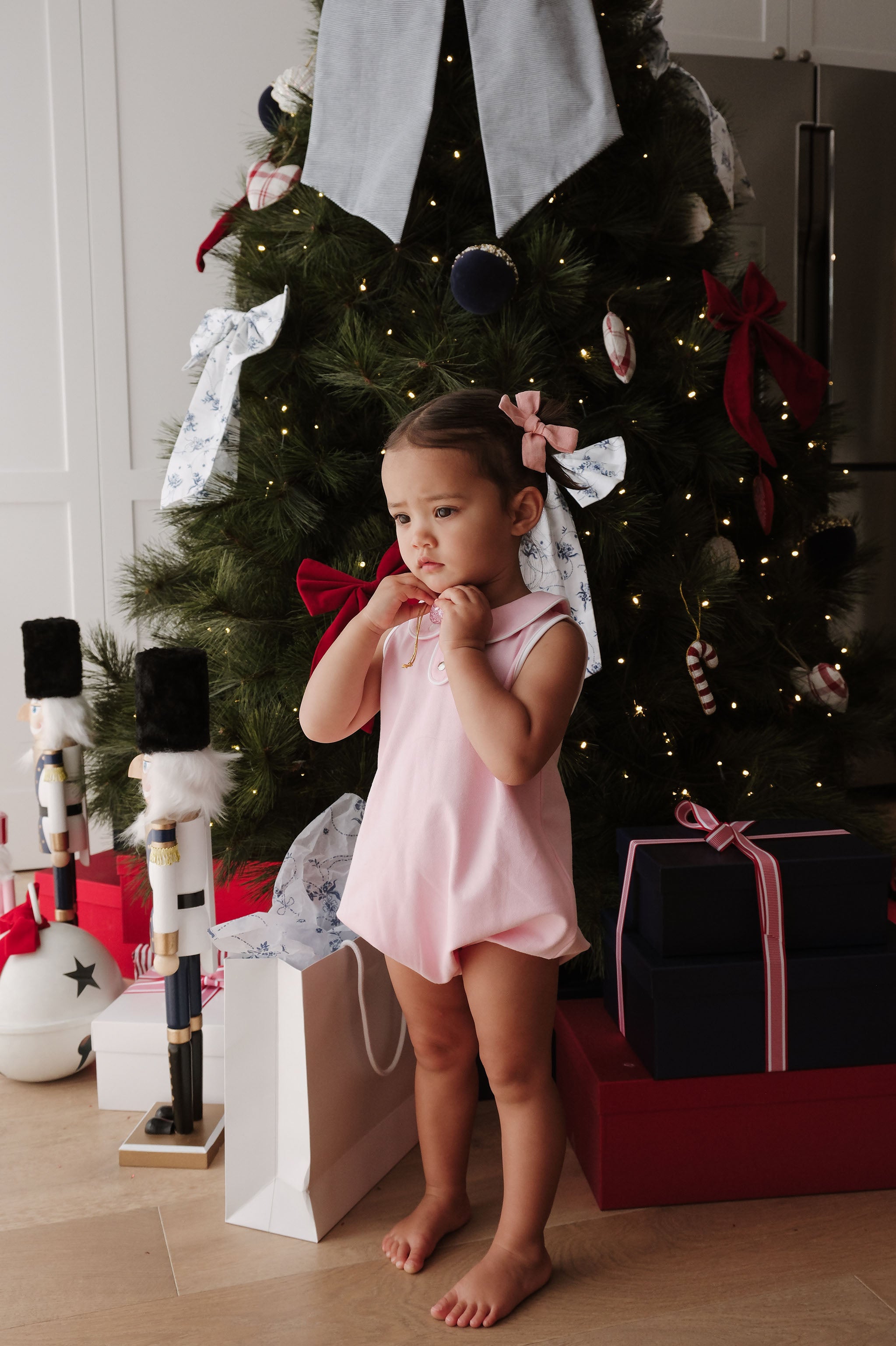 LITTLE PINK BUBBLE ROMPER