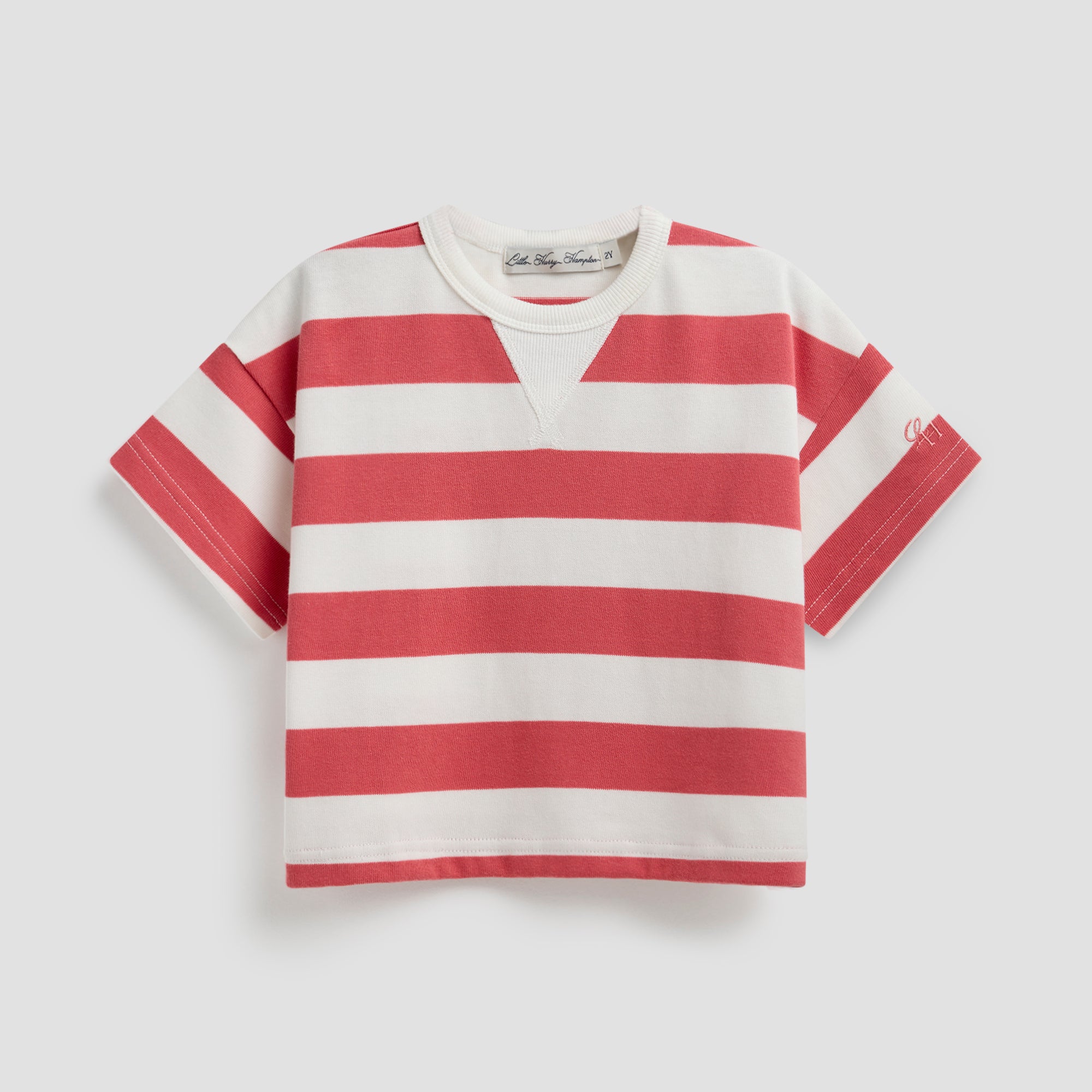LITTLE RED BOXY TEE