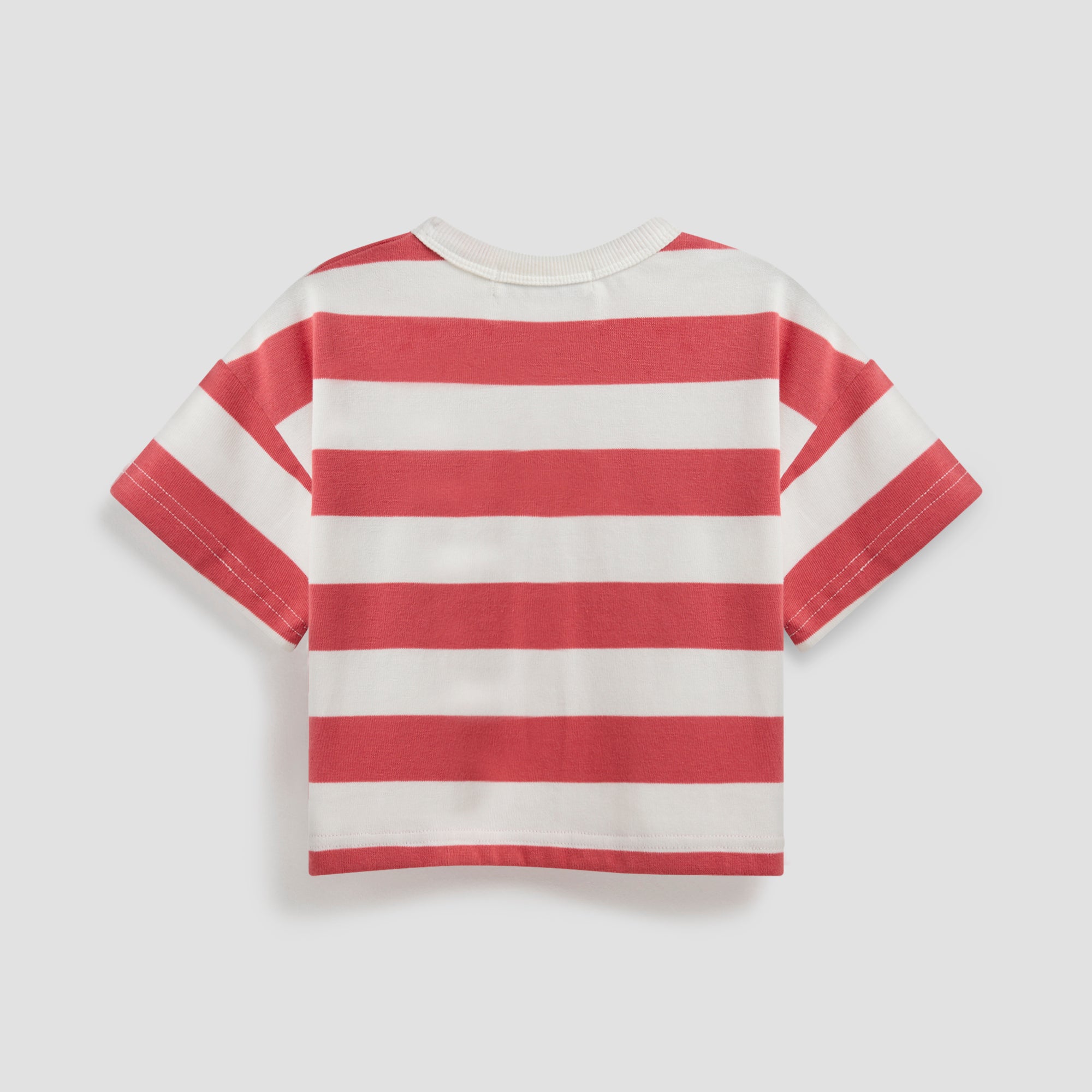 LITTLE RED BOXY TEE