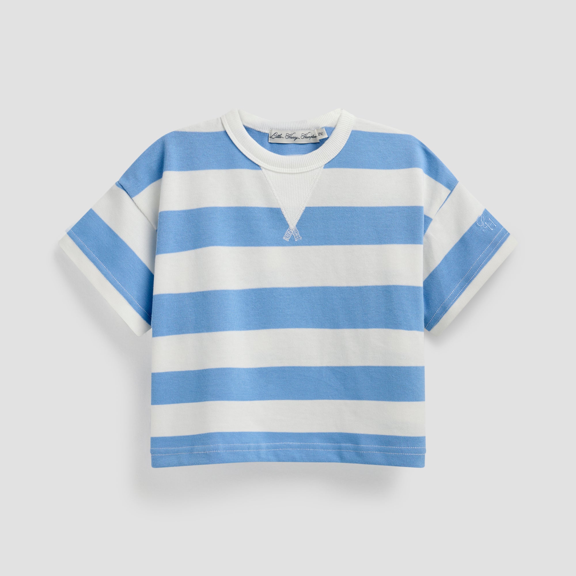 LITTLE BLUE BOXY TEE