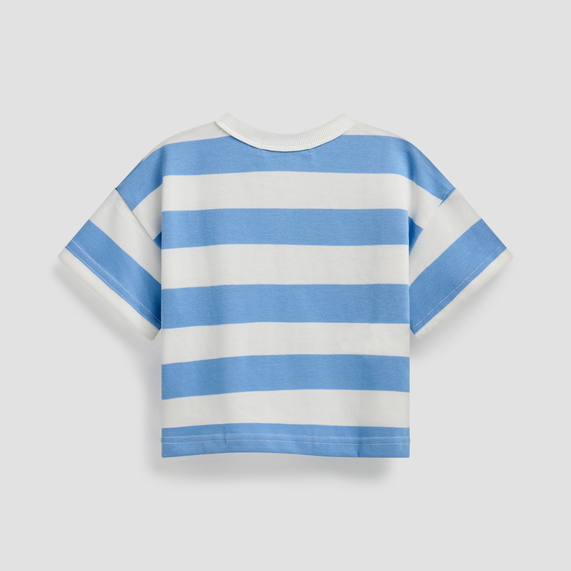 LITTLE BLUE BOXY TEE