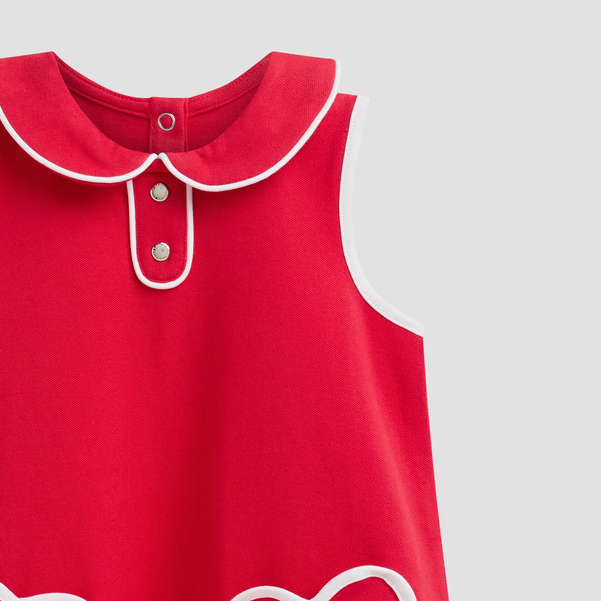 LITTLE RED HEART SHIFT DRESS