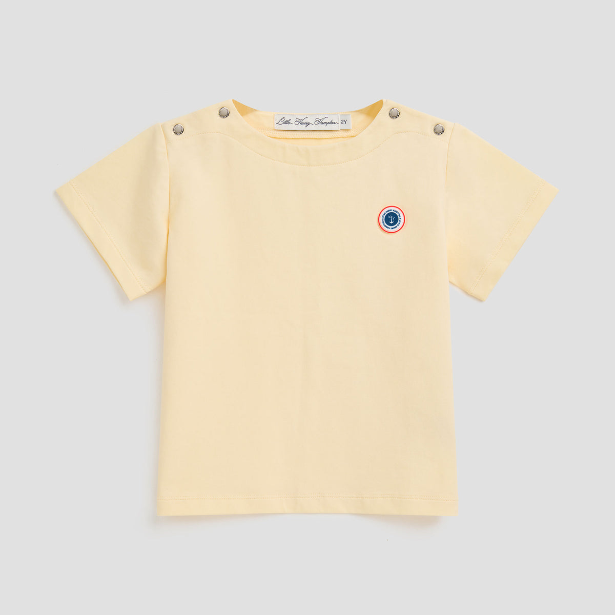 LITTLE YELLOW BOAT NECK S/S TEE