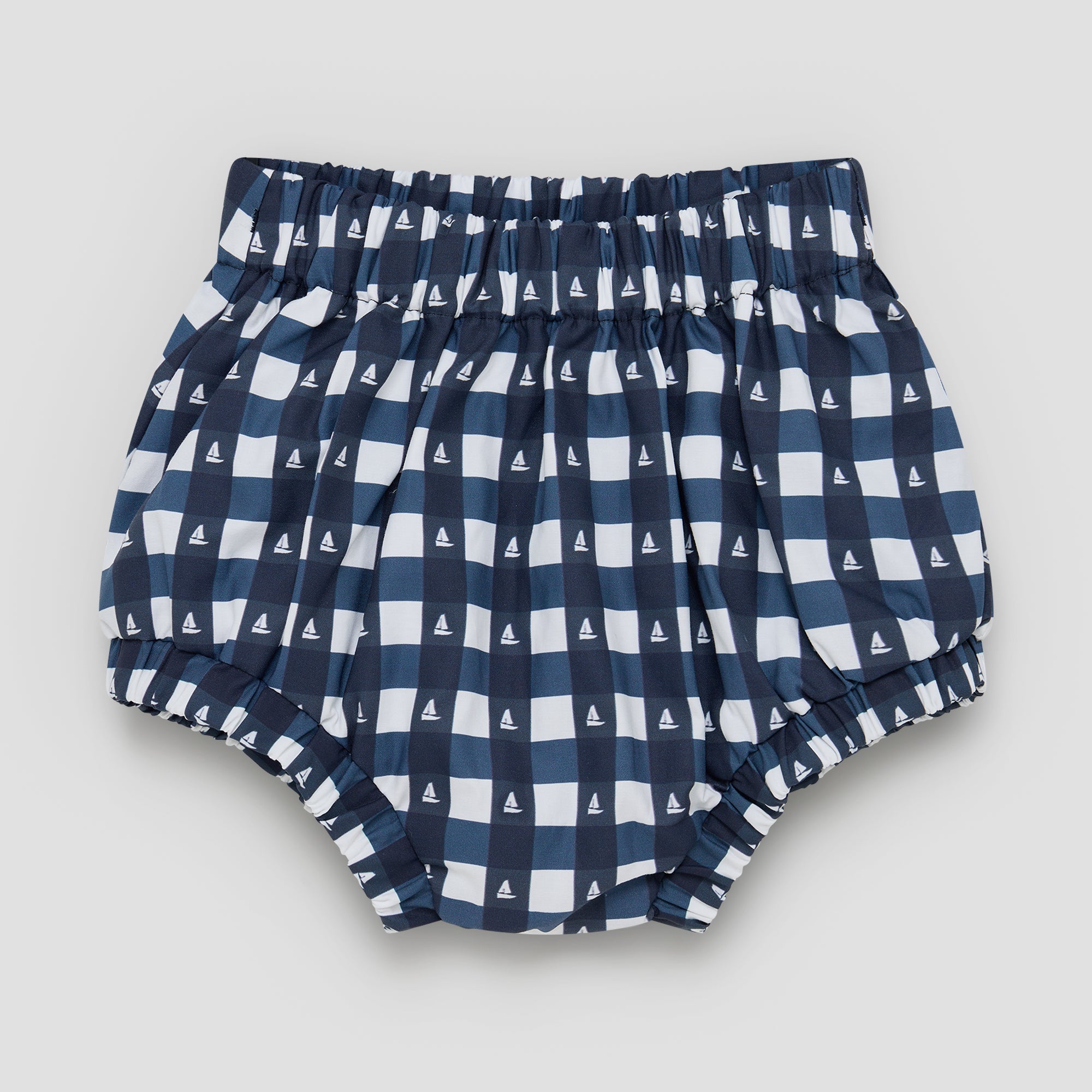 Little Navy Gingham Bloomer