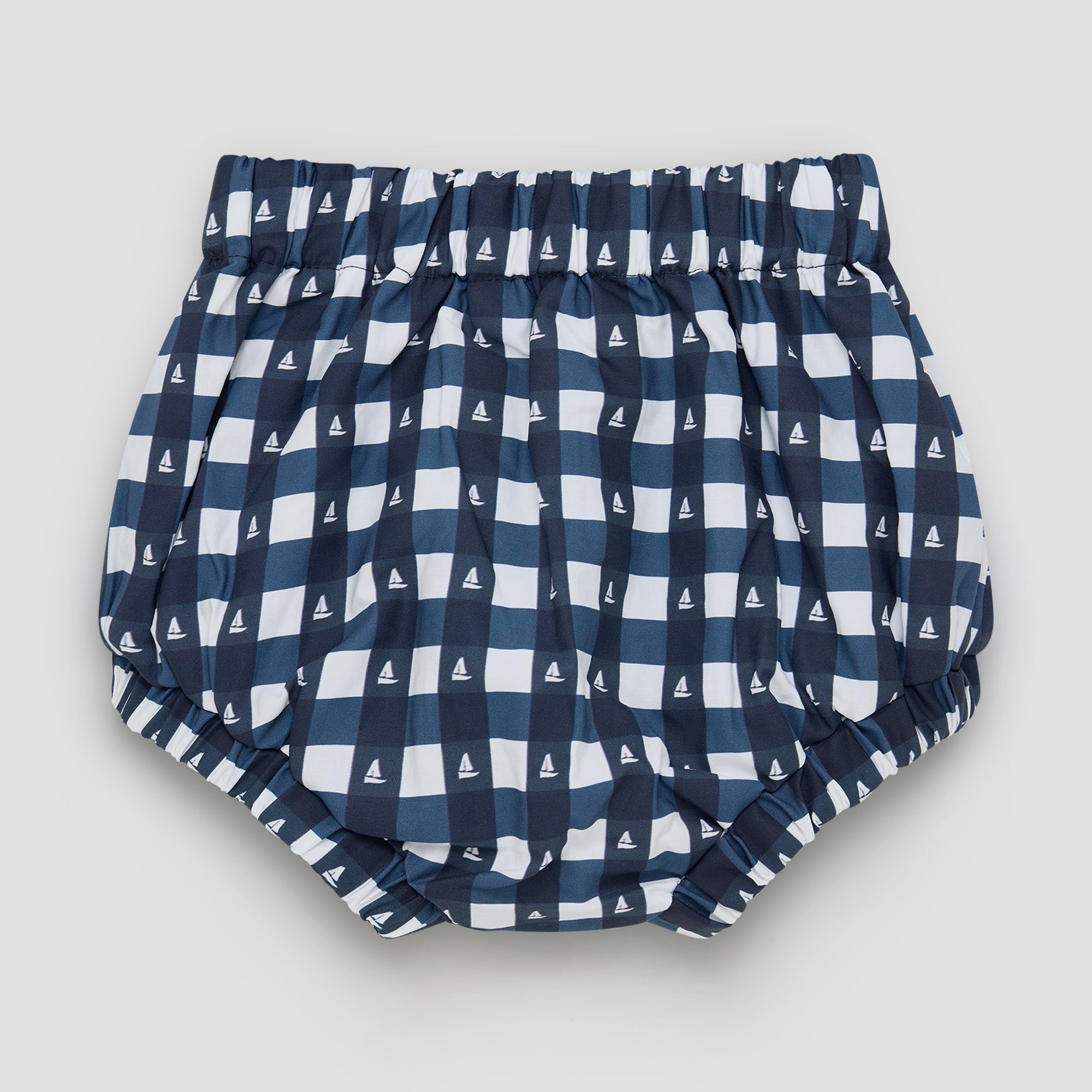 Little Navy Gingham Bloomer