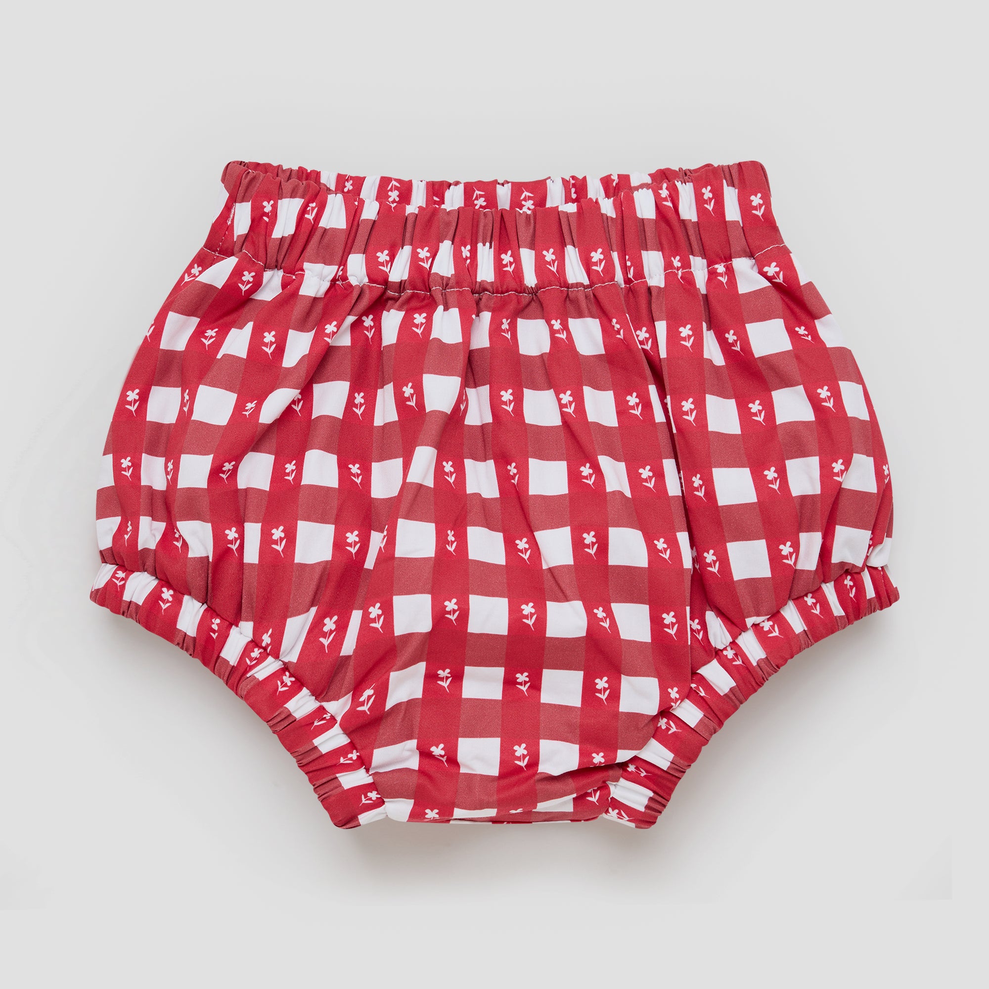 Little Red Gingham Bloomer