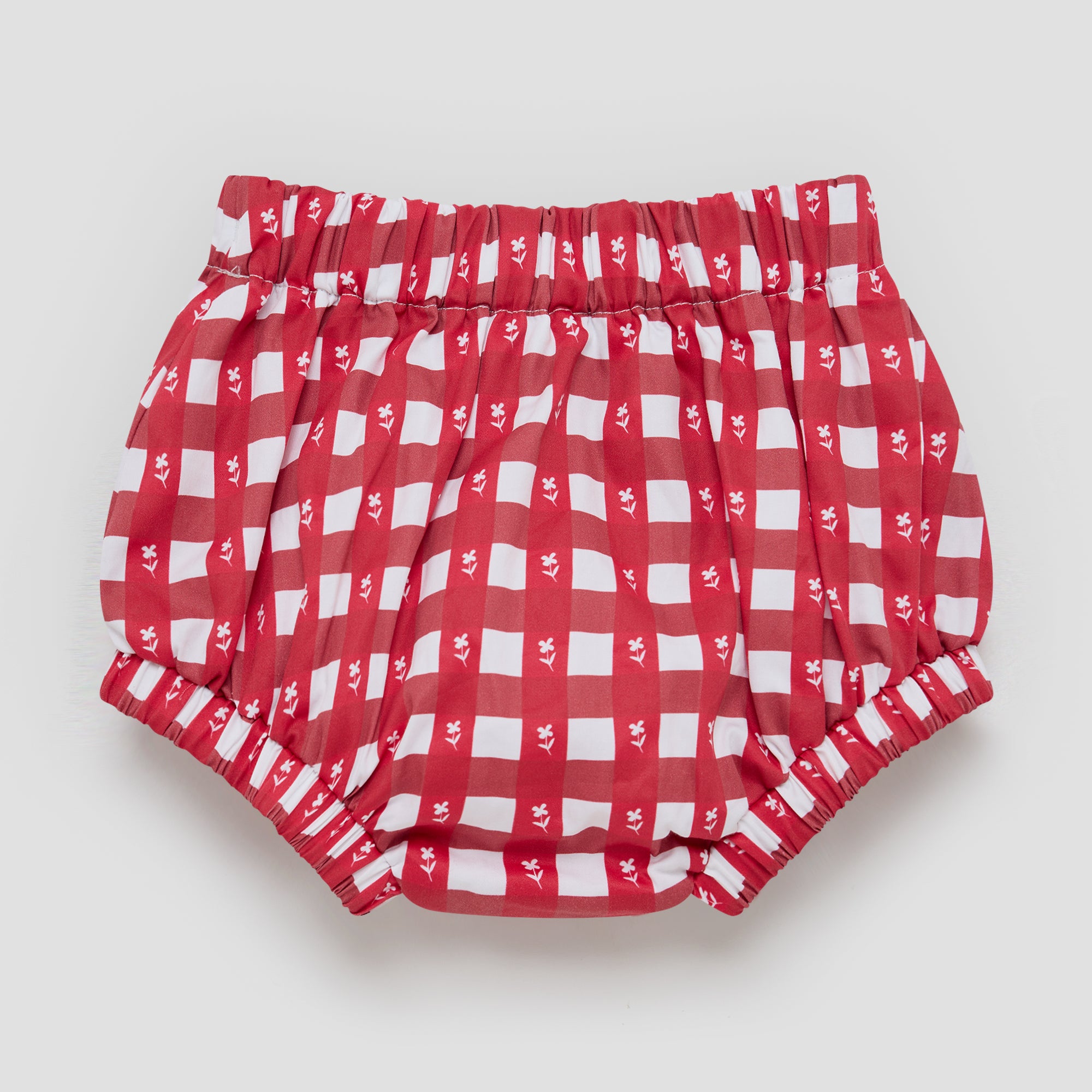 Little Red Gingham Bloomer