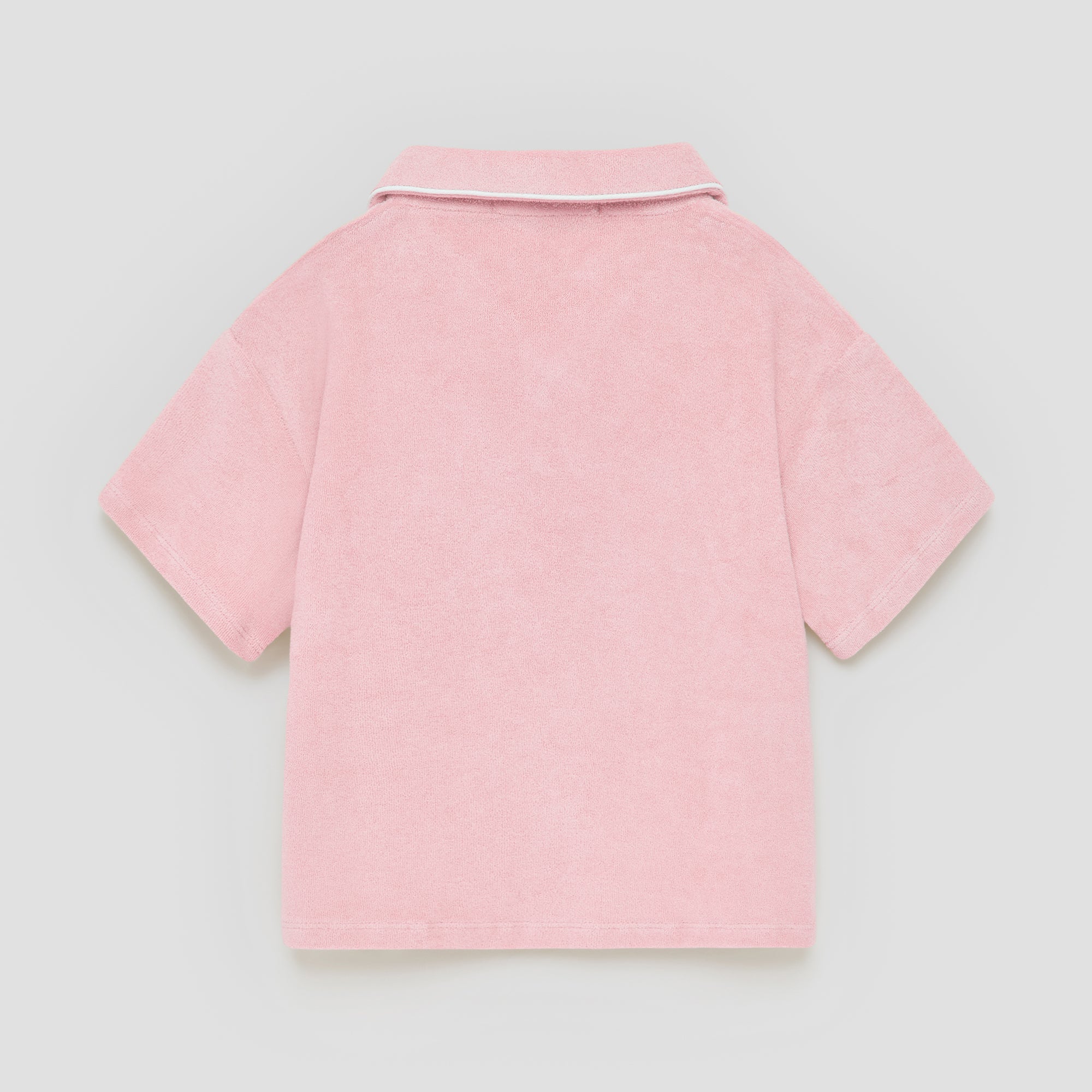 Little Pink French Terry Polo