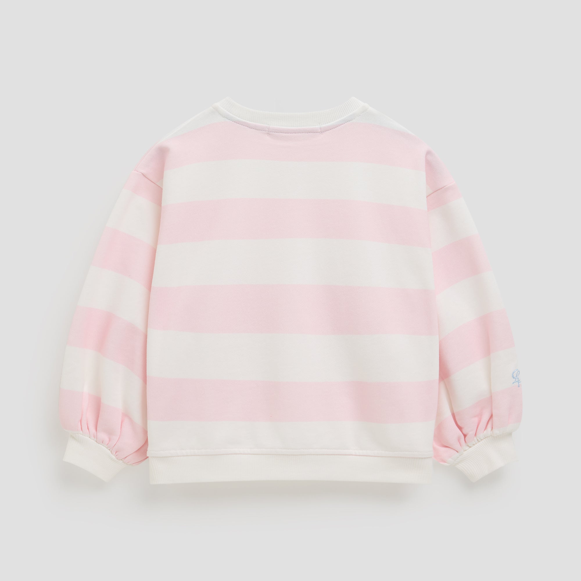 LITTLE PINK CREWNECK SWEAT TOP